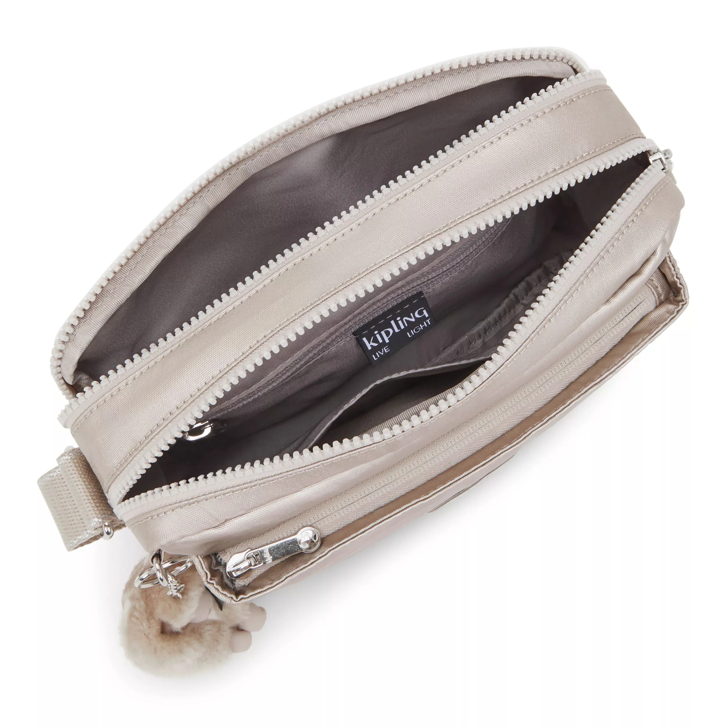 Abanu Medium Metallic Crossbody Bag - Image 4