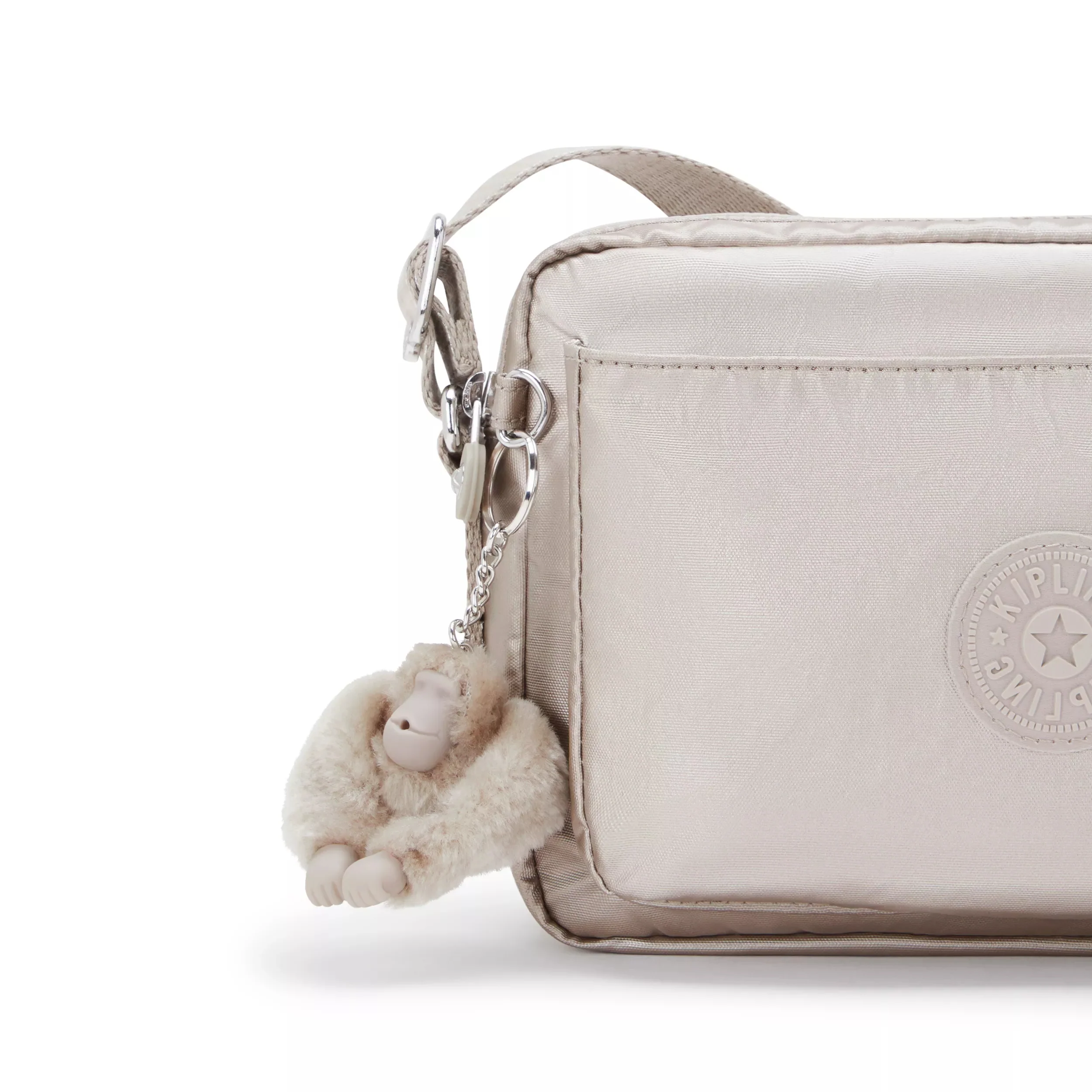 Abanu Medium Metallic Crossbody Bag - Image 6