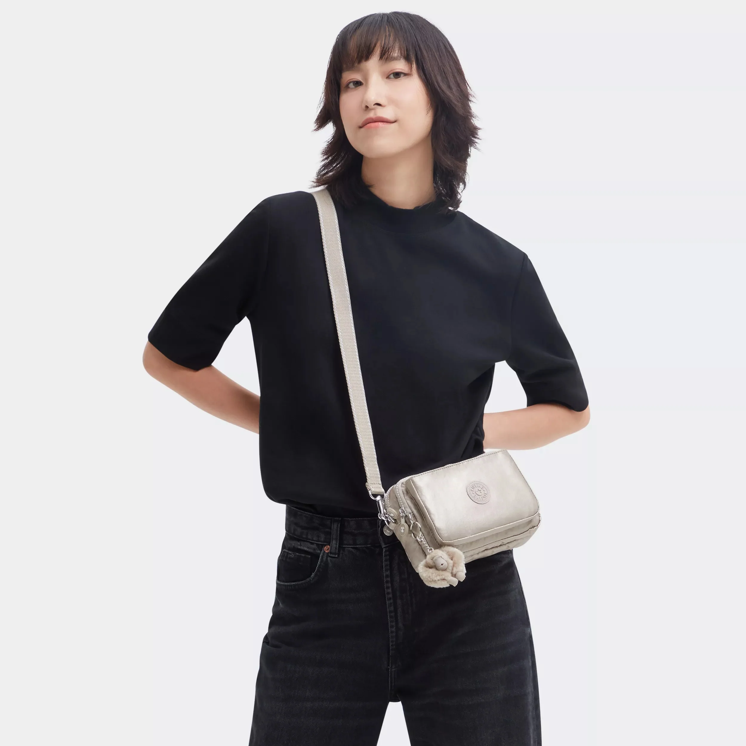 Abanu Multi Metallic Convertible Crossbody Bag - Image 9