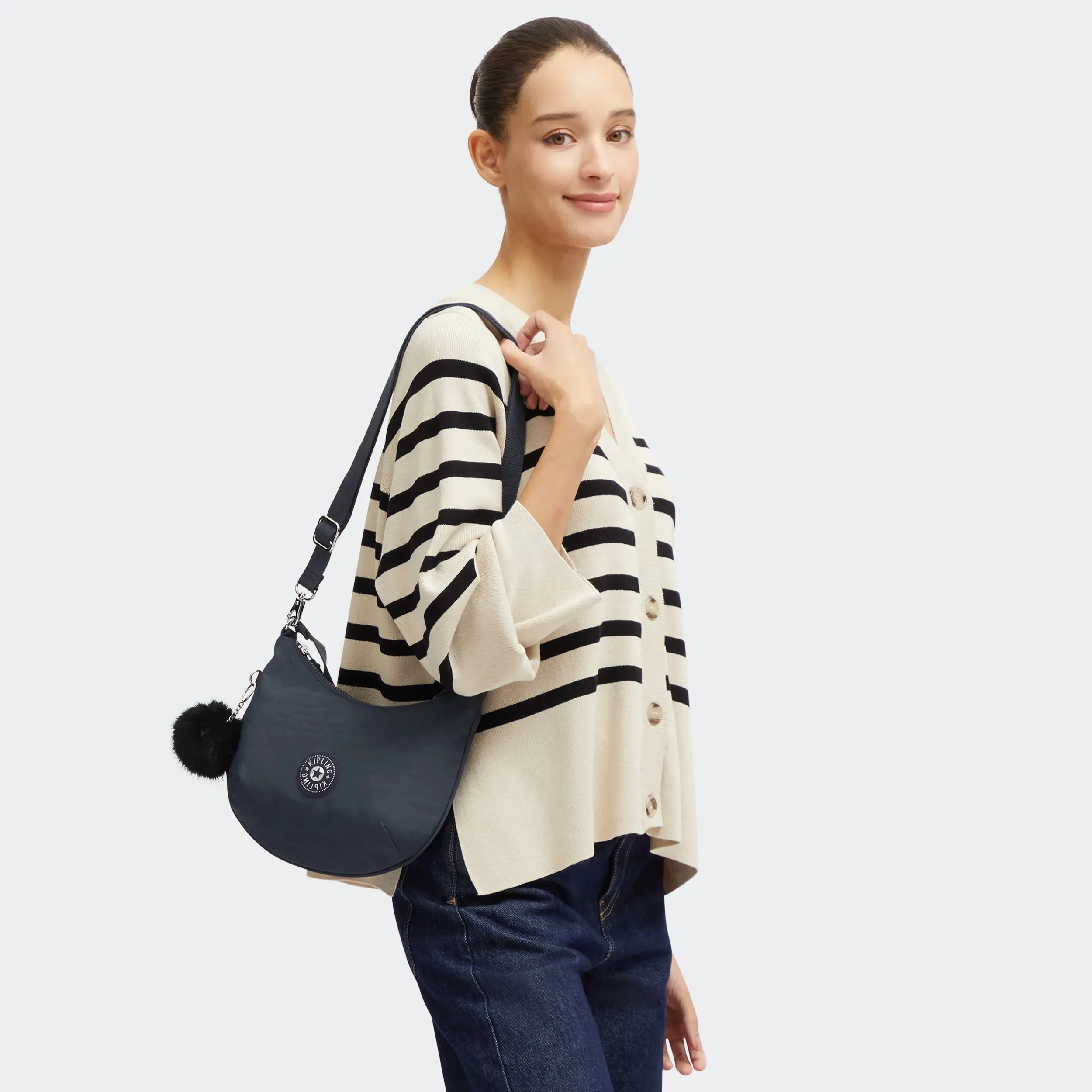 Amani Crescent Shoulder Bag - Image 2