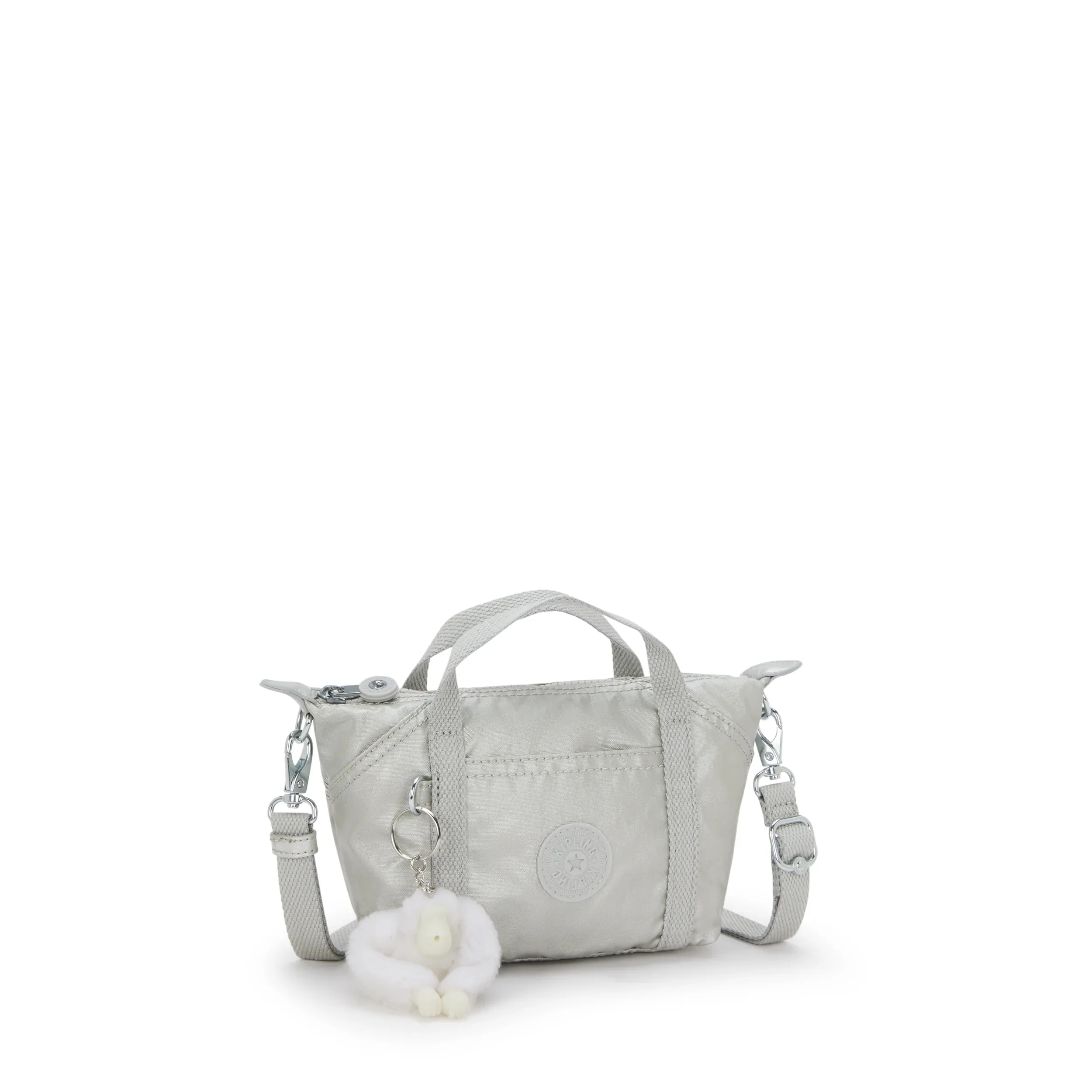 Art Compact Metallic Crossbody Bag - Image 5