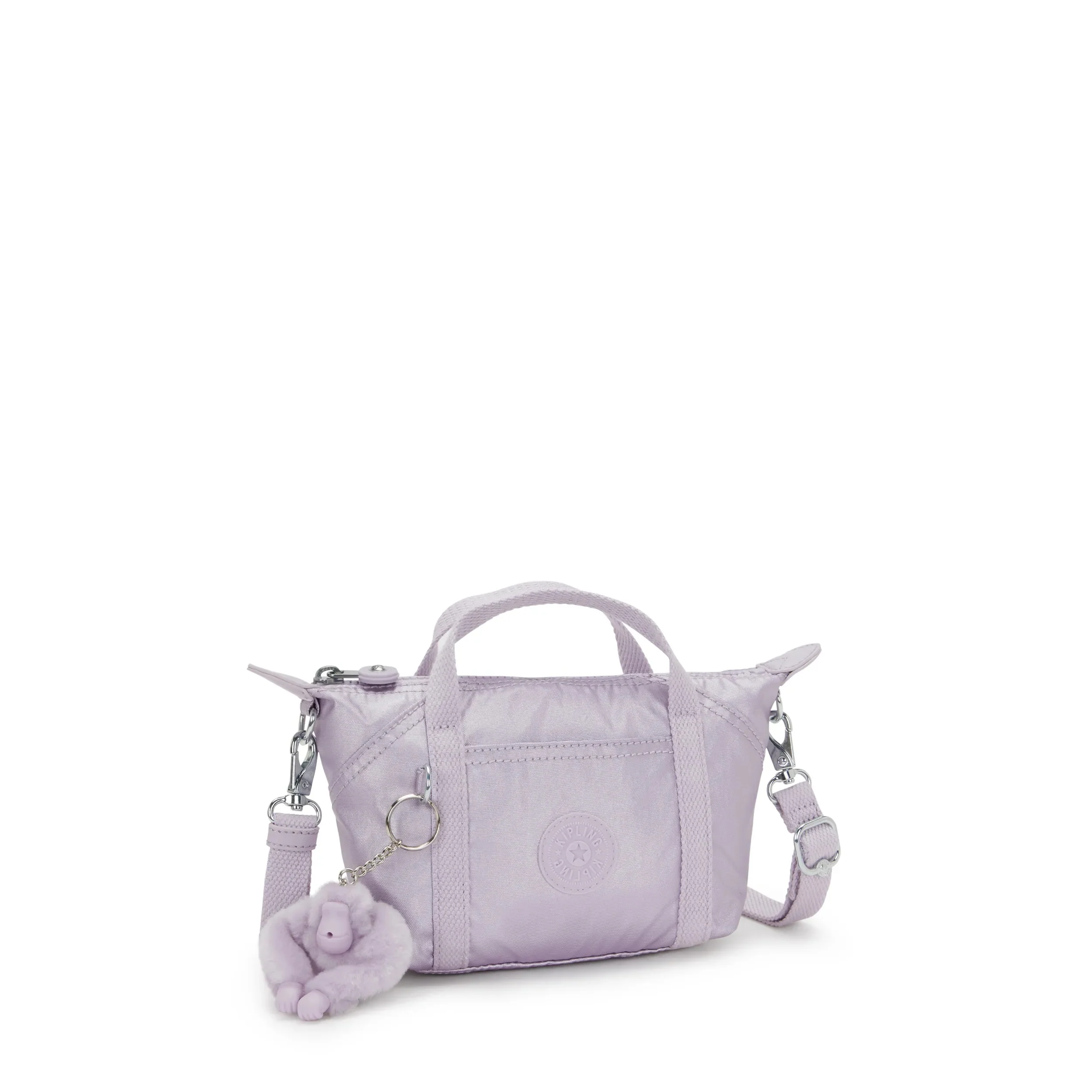 Art Compact Metallic Crossbody Bag - Image 5