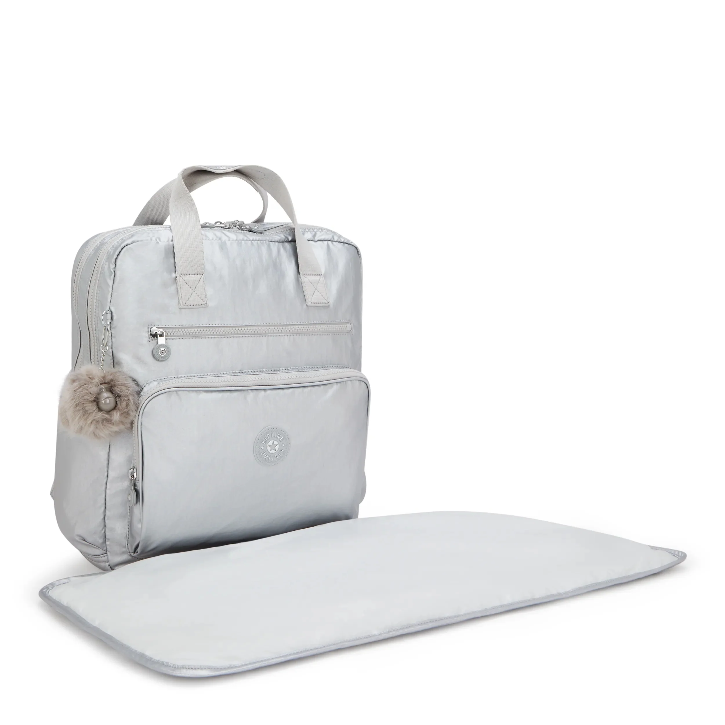 Audrie Metallic Diaper Backpack - Image 4