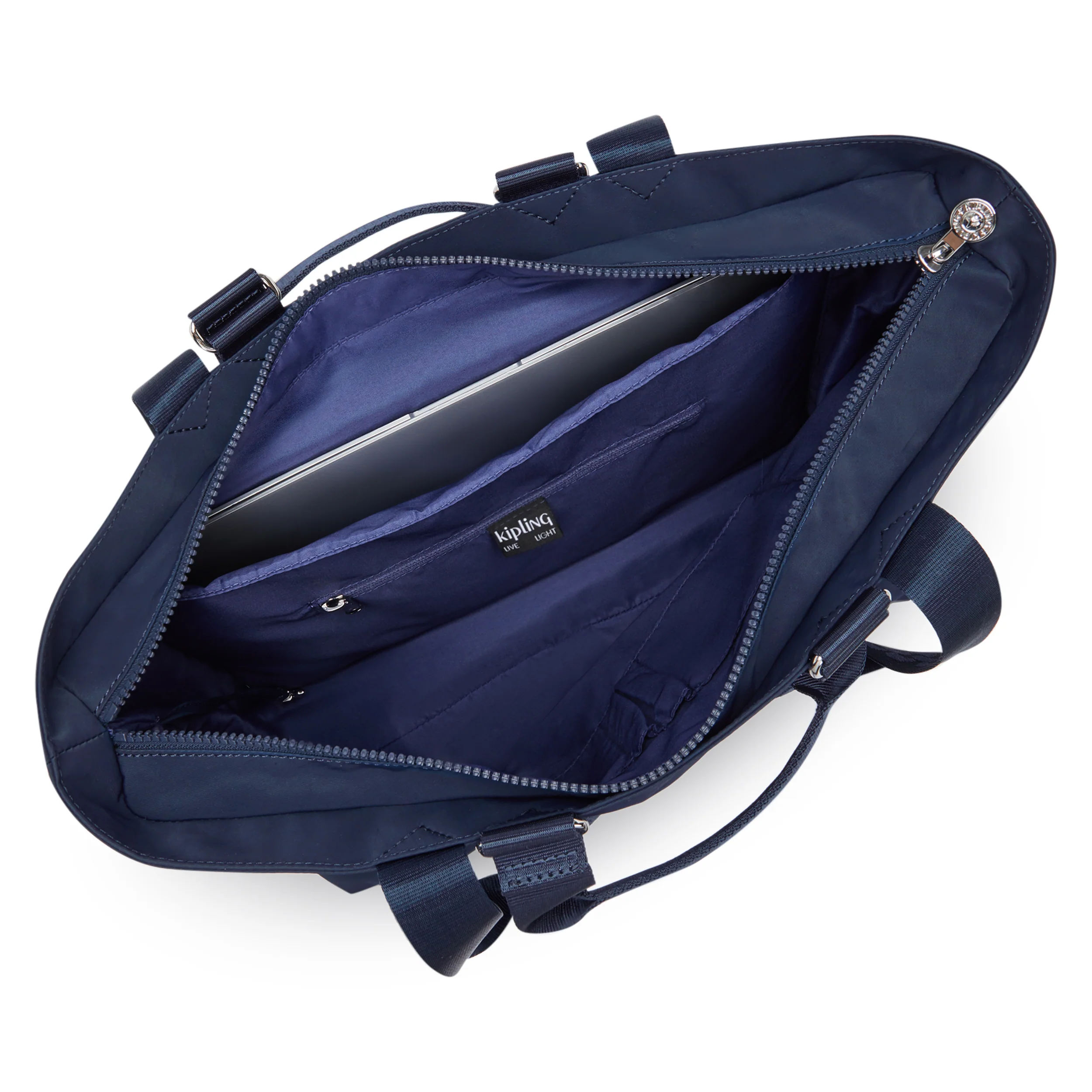 Charleen Satin 15" Laptop Tote Bag - Image 3