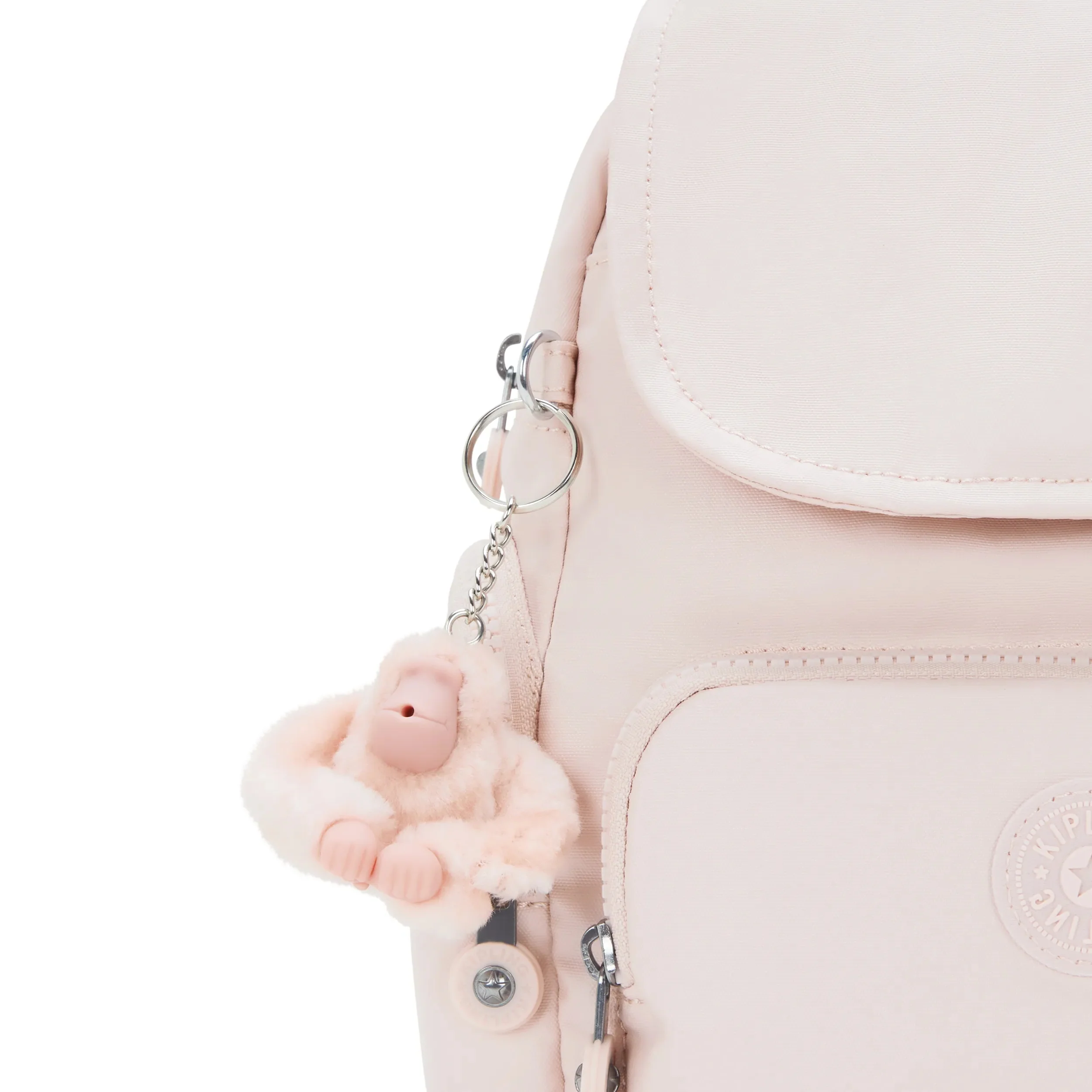 City Zip Mini Metallic Backpack - Image 6