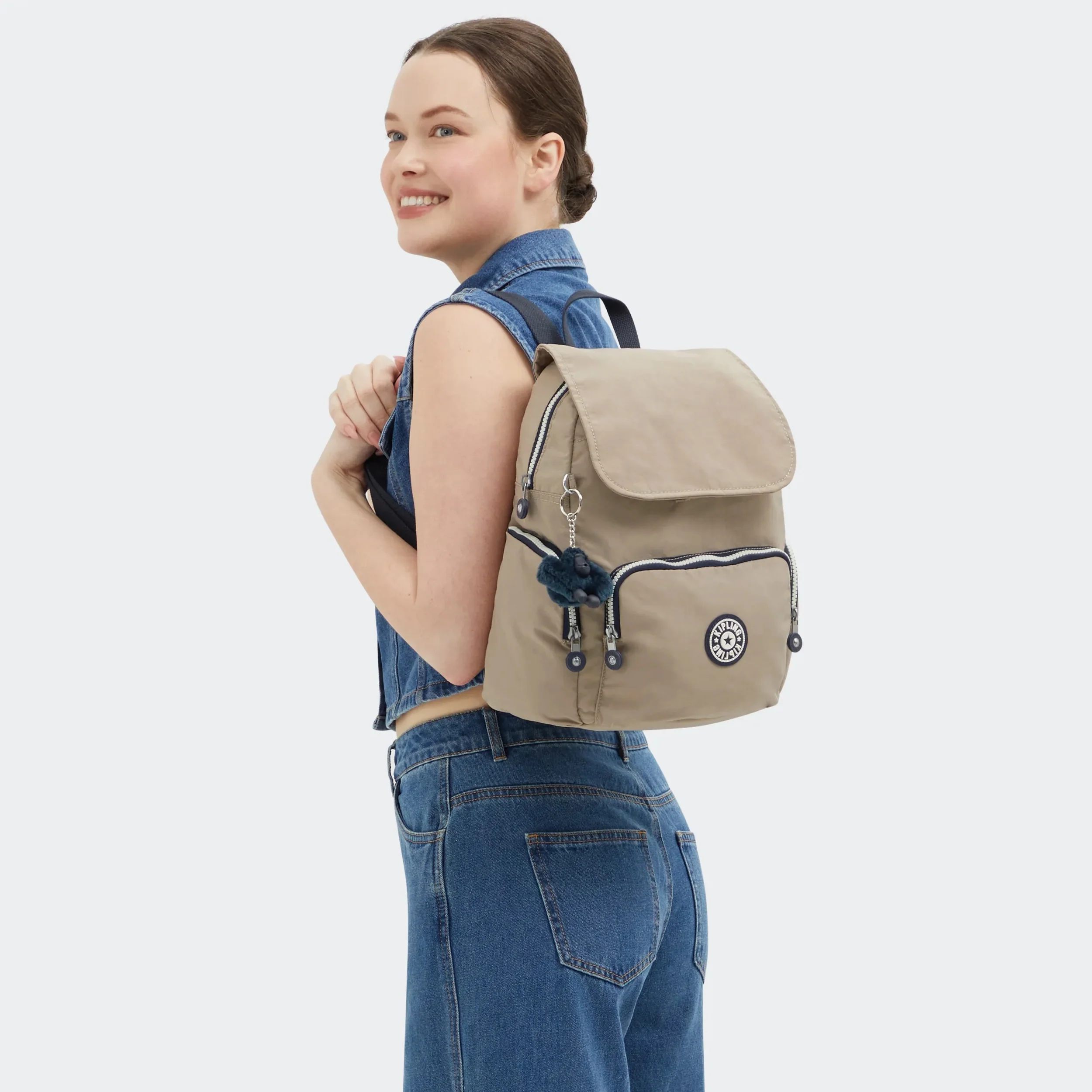 City Zip Small Backpack - Image 2