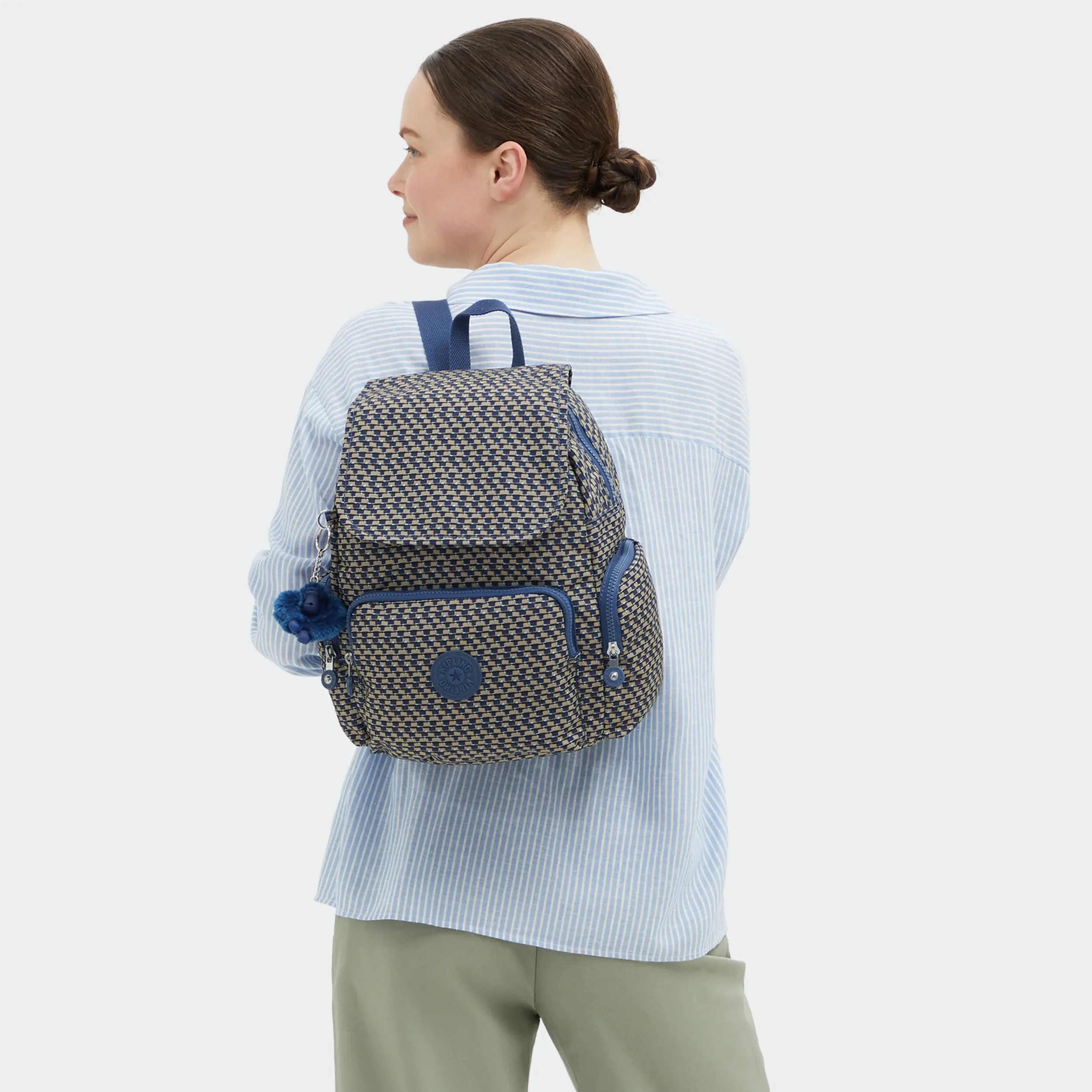 City Zip Small Printed Backpack - Image 2