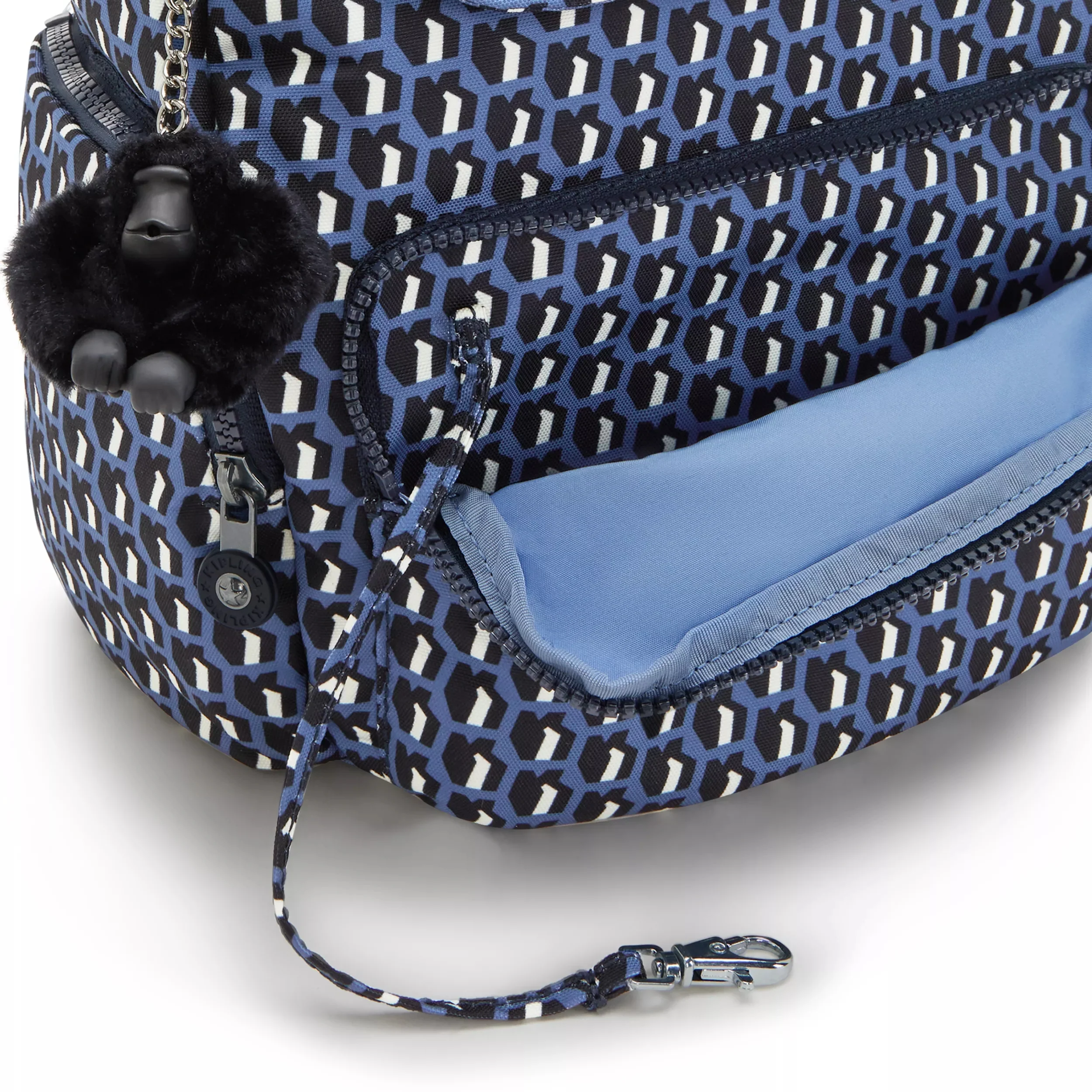City Zip Small Printed Backpack - Image 8