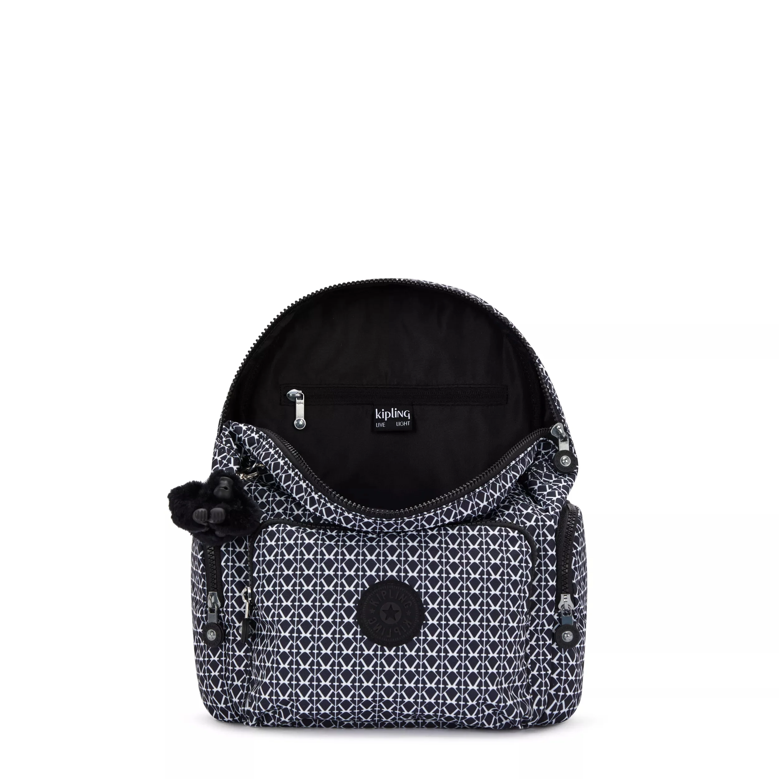City Zip Small Printed Backpack - Image 4