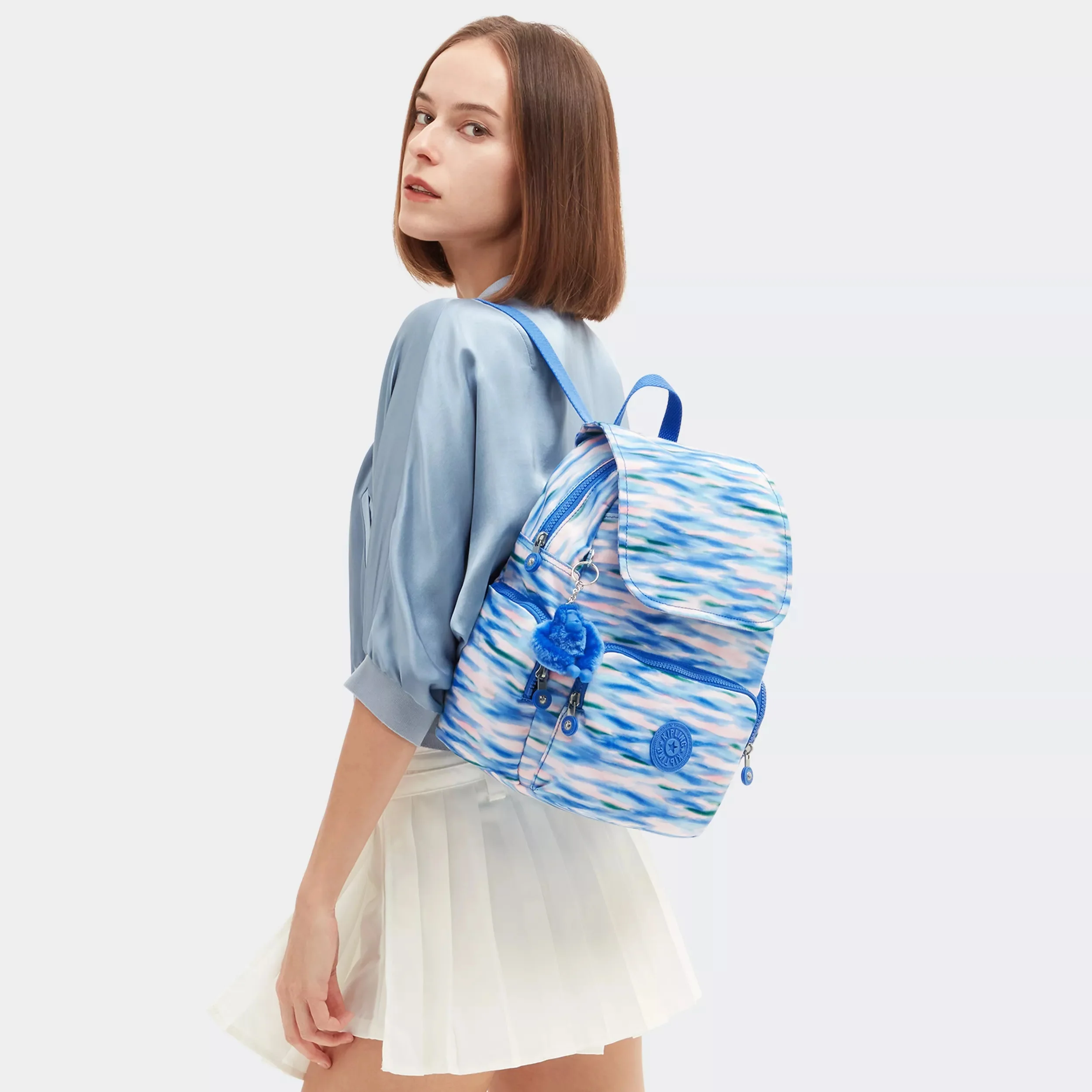 City Zip Small Printed Backpack - Image 2
