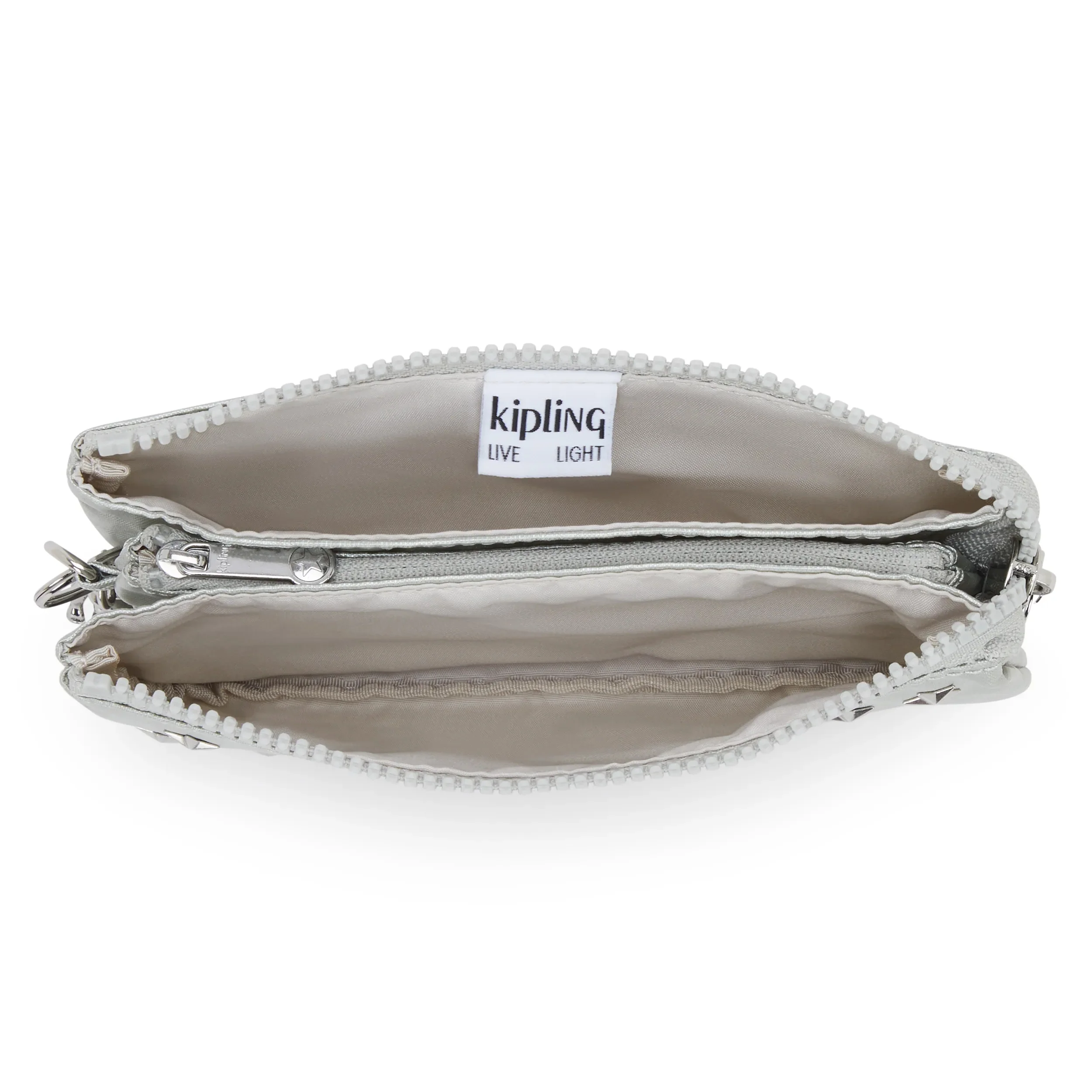 Creativity Large Studded Metallic Pouch - Image 3