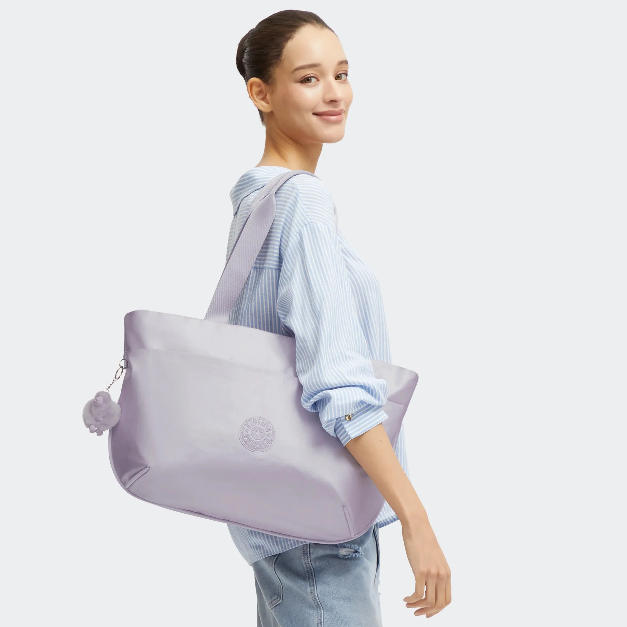 Cristina Metallic Tote Bag - Image 2