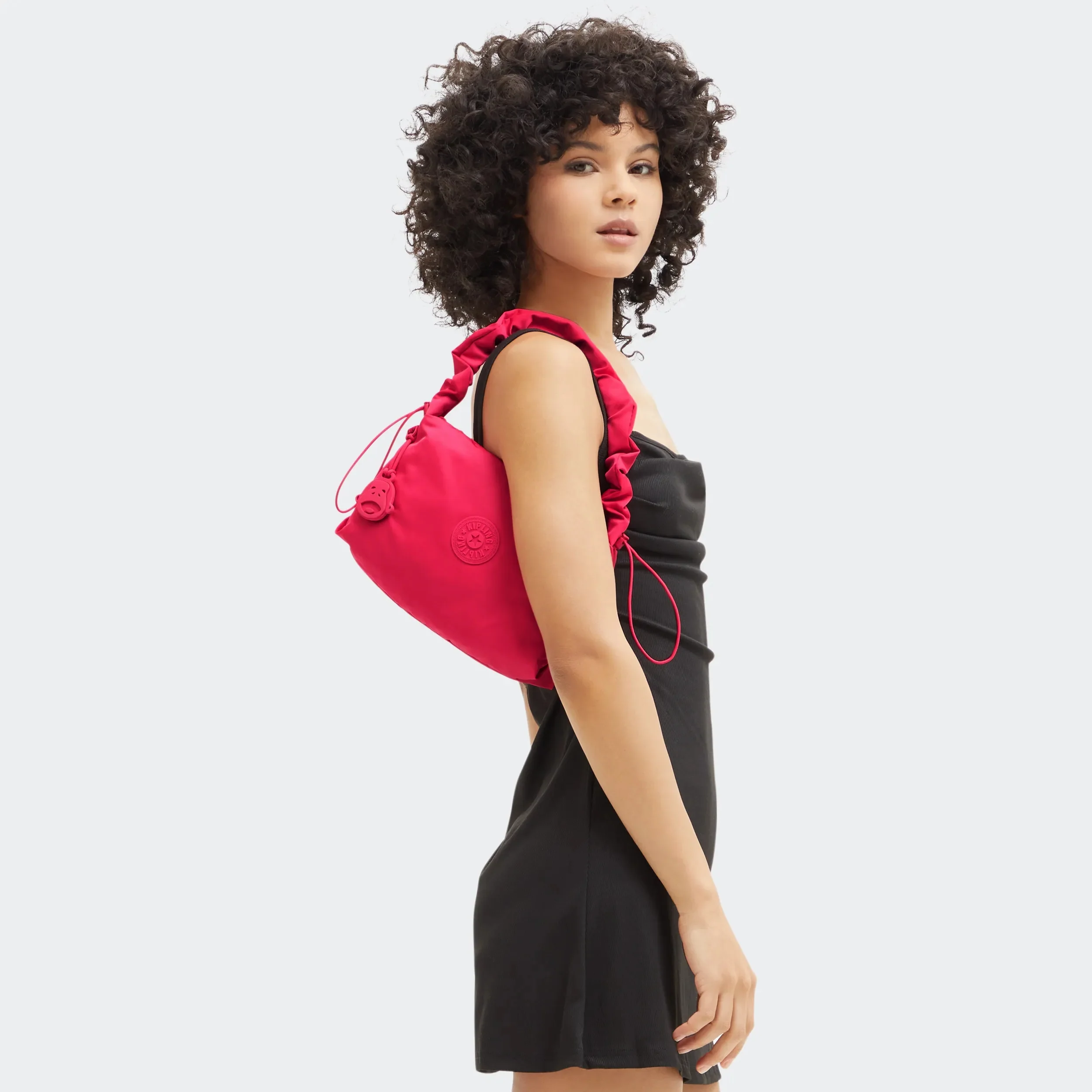 Eleni Smooth Satin Shoulder Bag - Image 2