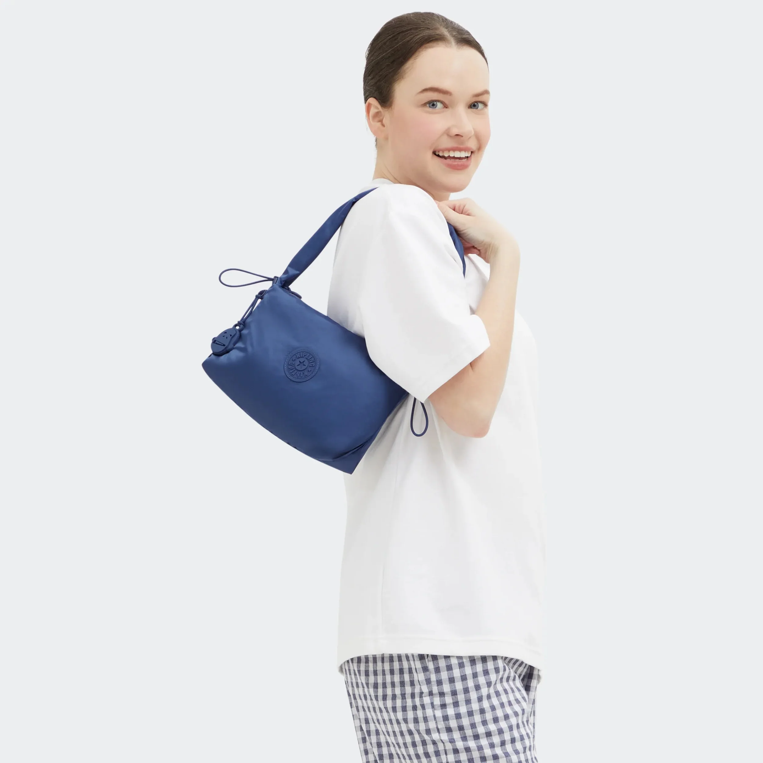 Eleni Smooth Satin Shoulder Bag - Image 2