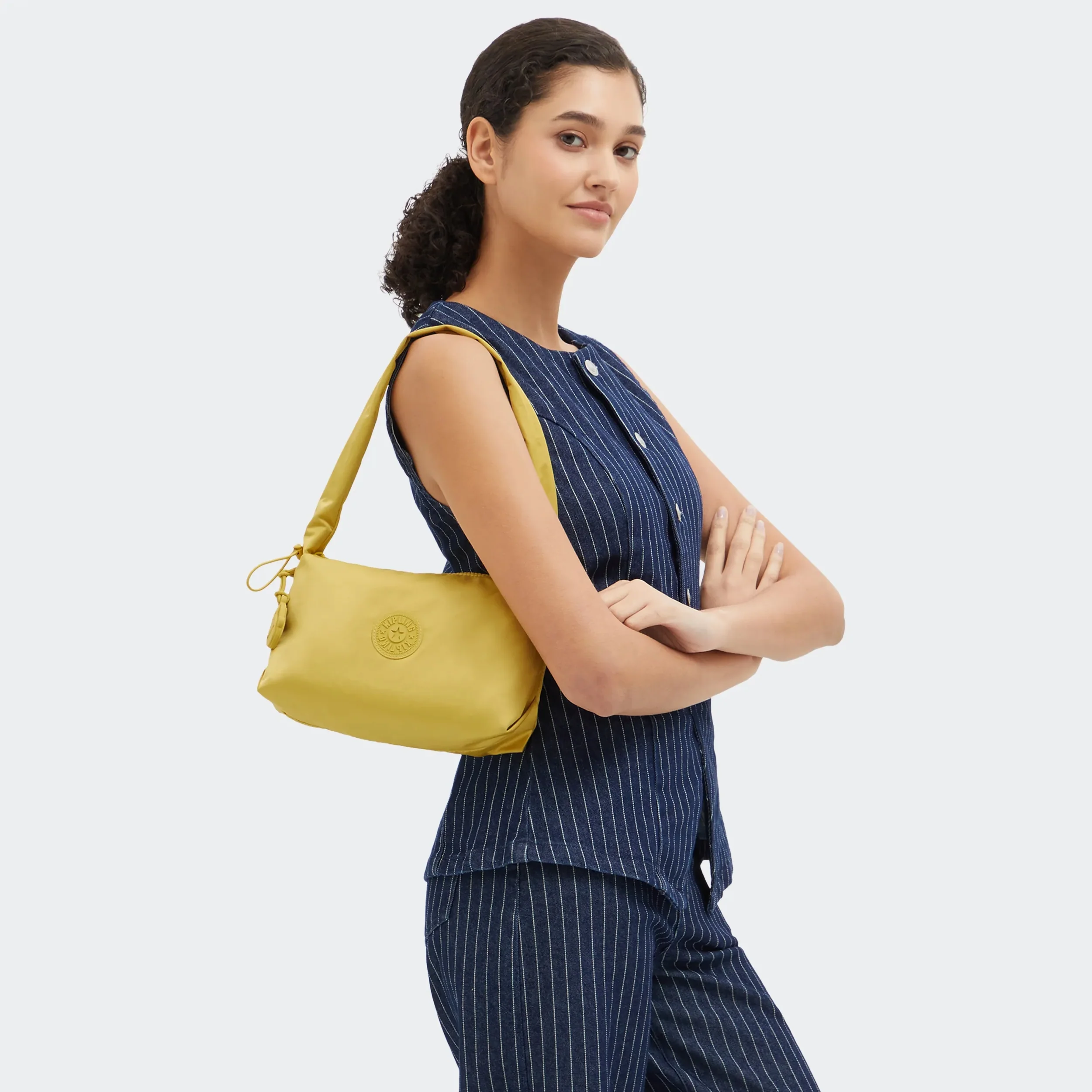 Eleni Smooth Satin Shoulder Bag - Image 2