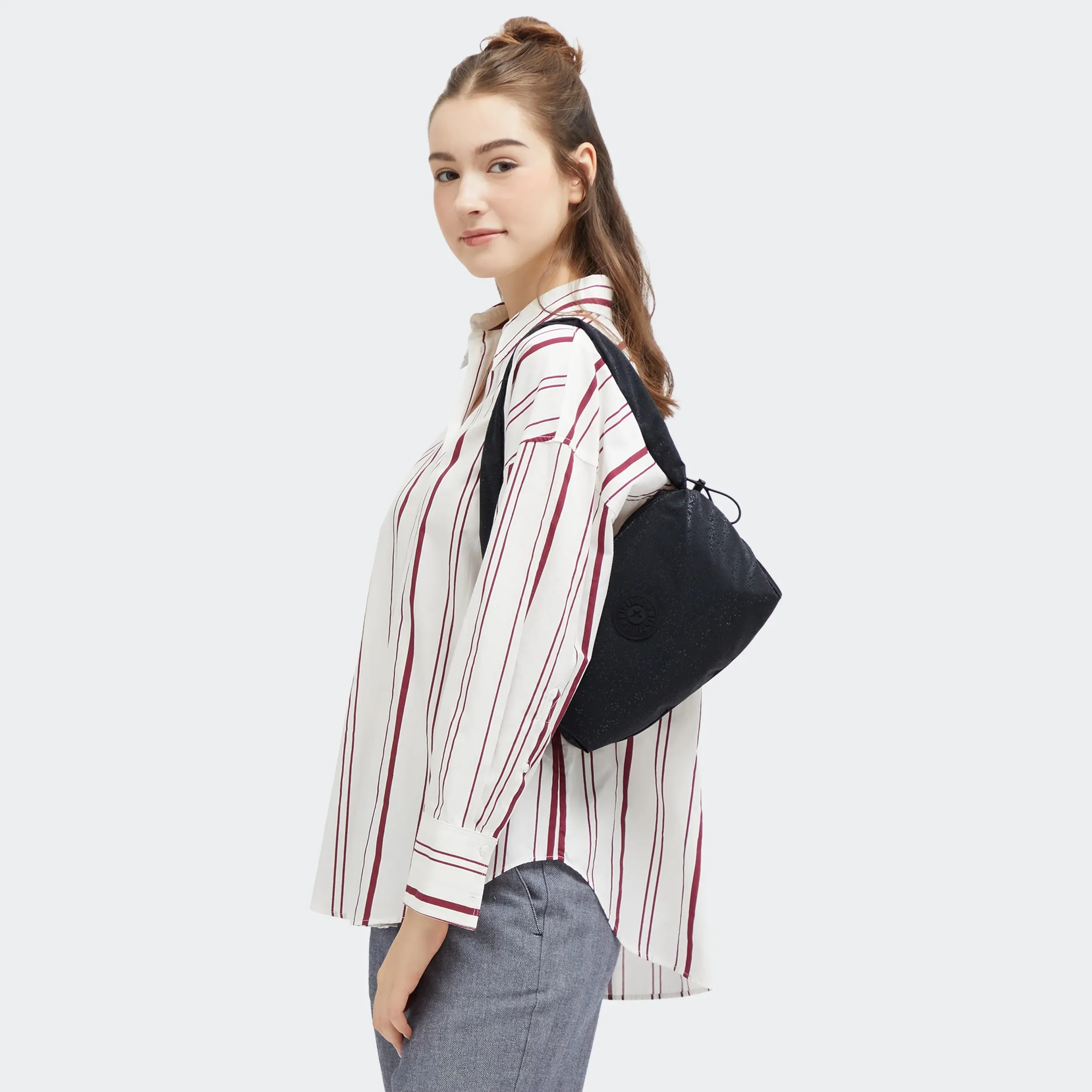 Eleni Smooth Satin Shoulder Bag - Image 7