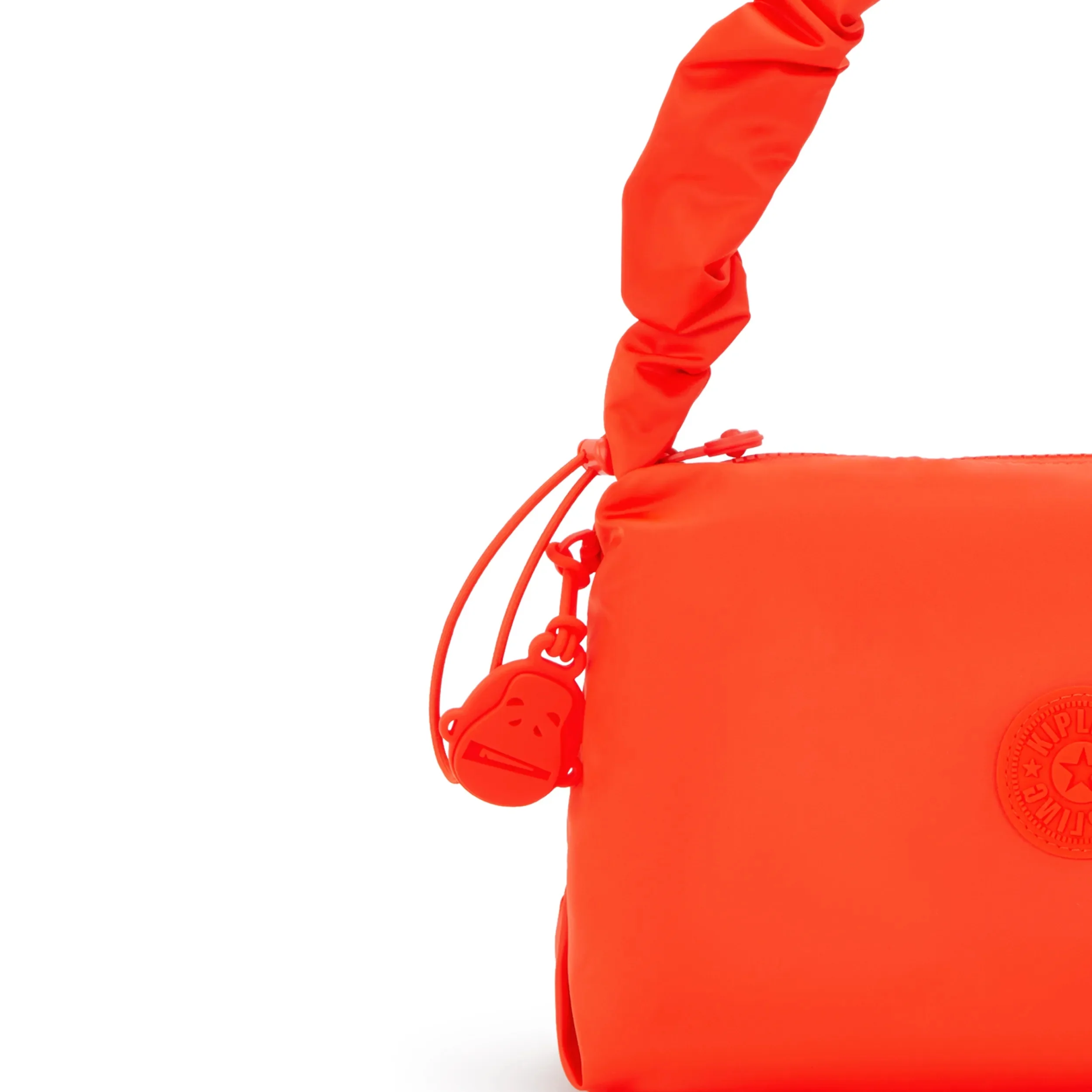 Eleni Medium Smooth Satin Shoulder Bag - Image 6
