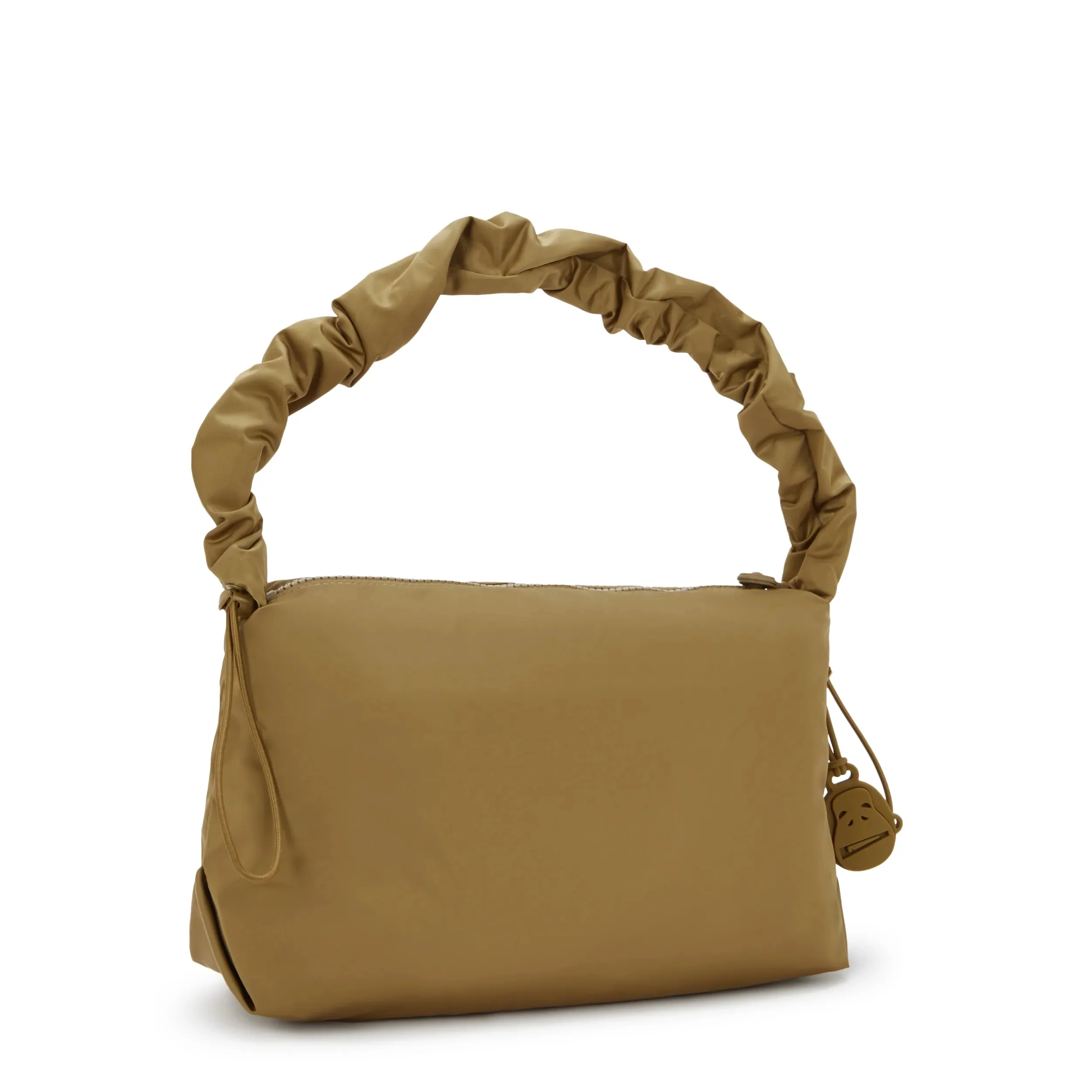 Eleni Medium Smooth Satin Shoulder Bag - Image 3