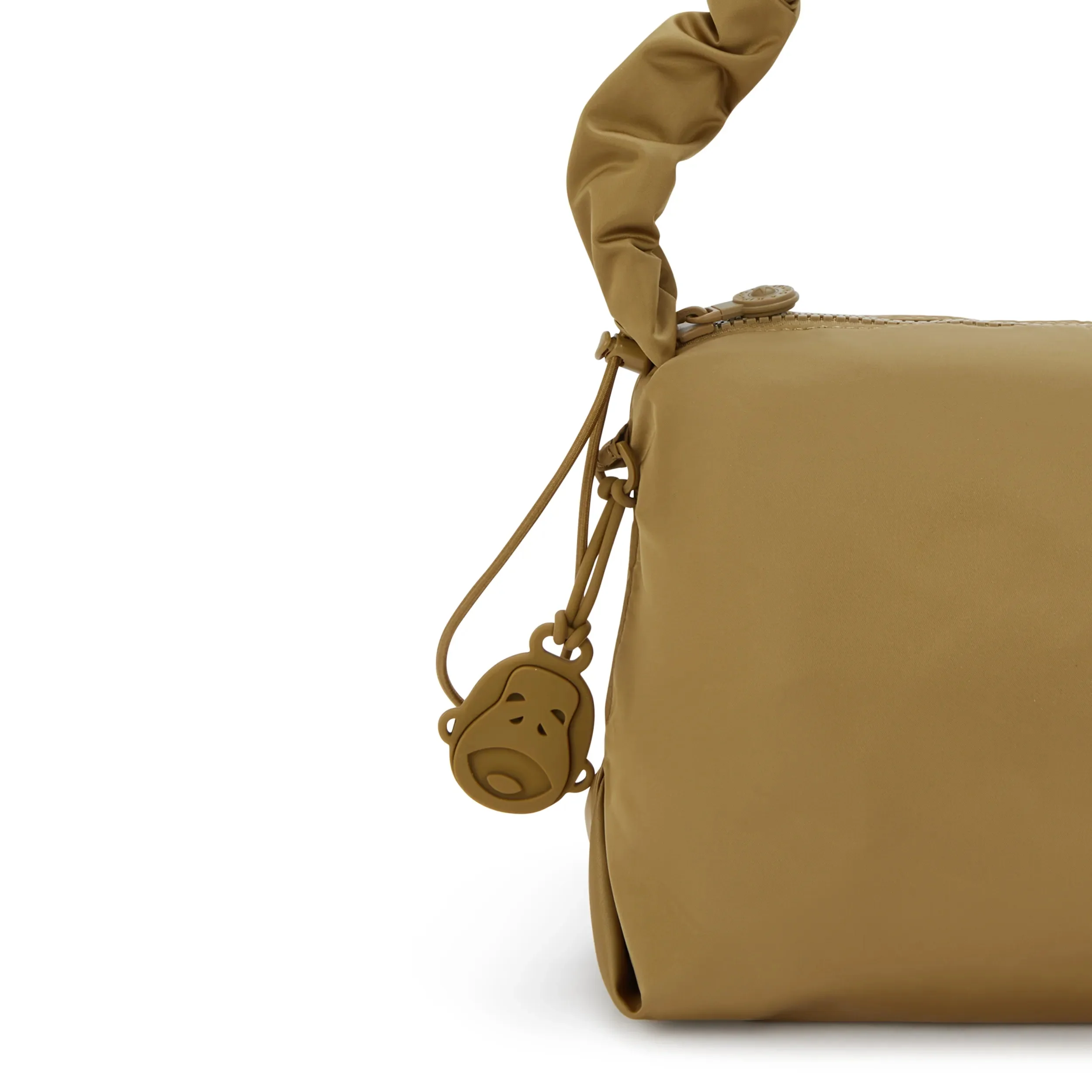 Eleni Medium Smooth Satin Shoulder Bag - Image 6