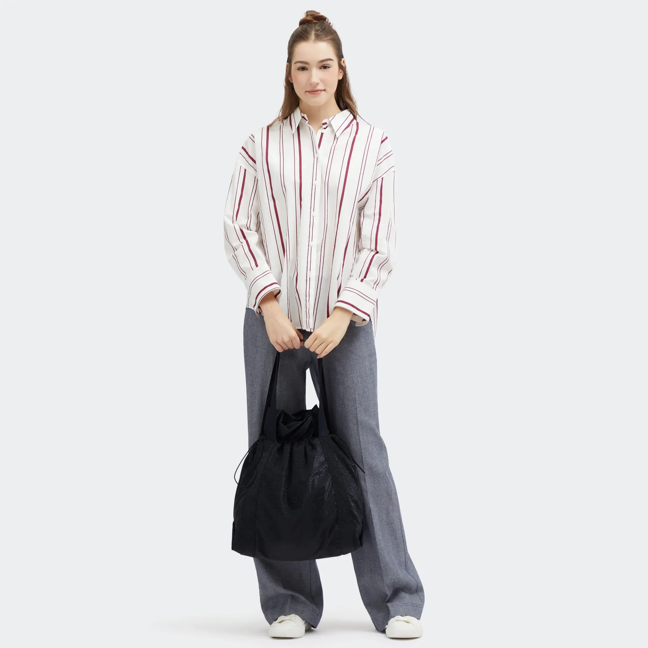 Elmar Smooth Satin Tote Bag - Image 7