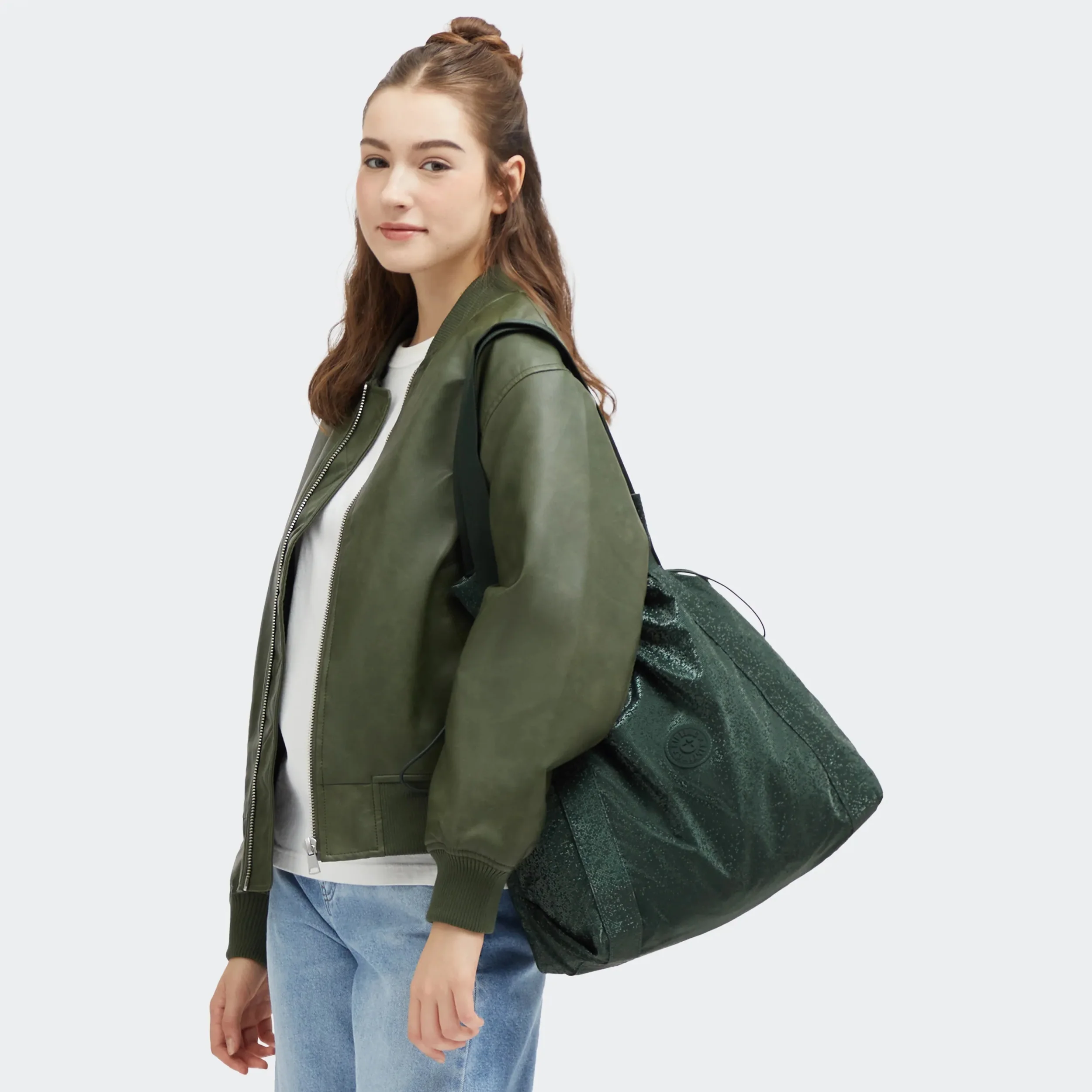 Elmar Smooth Satin Tote Bag - Image 2