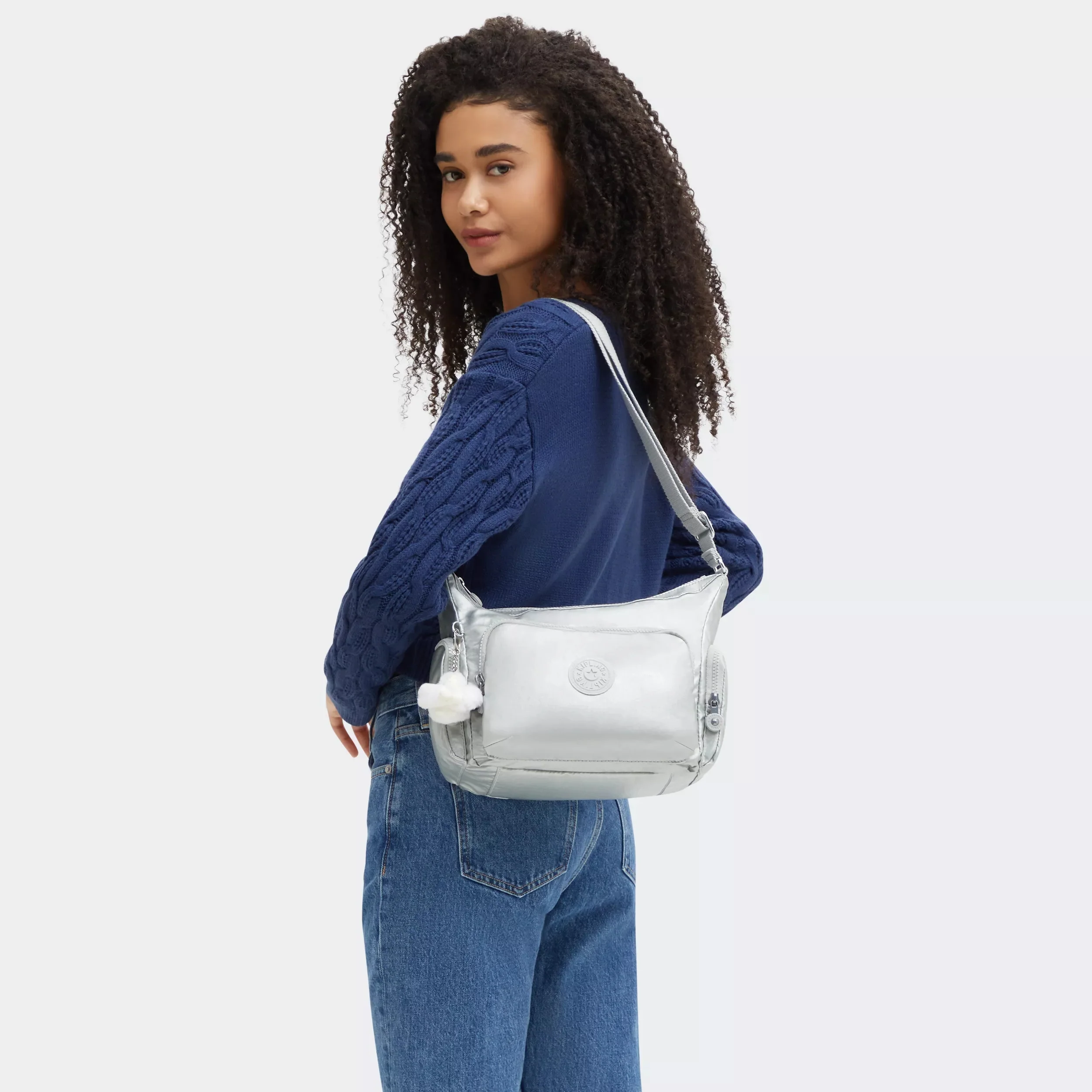 Gabb Small Metallic Crossbody Bag - Image 2