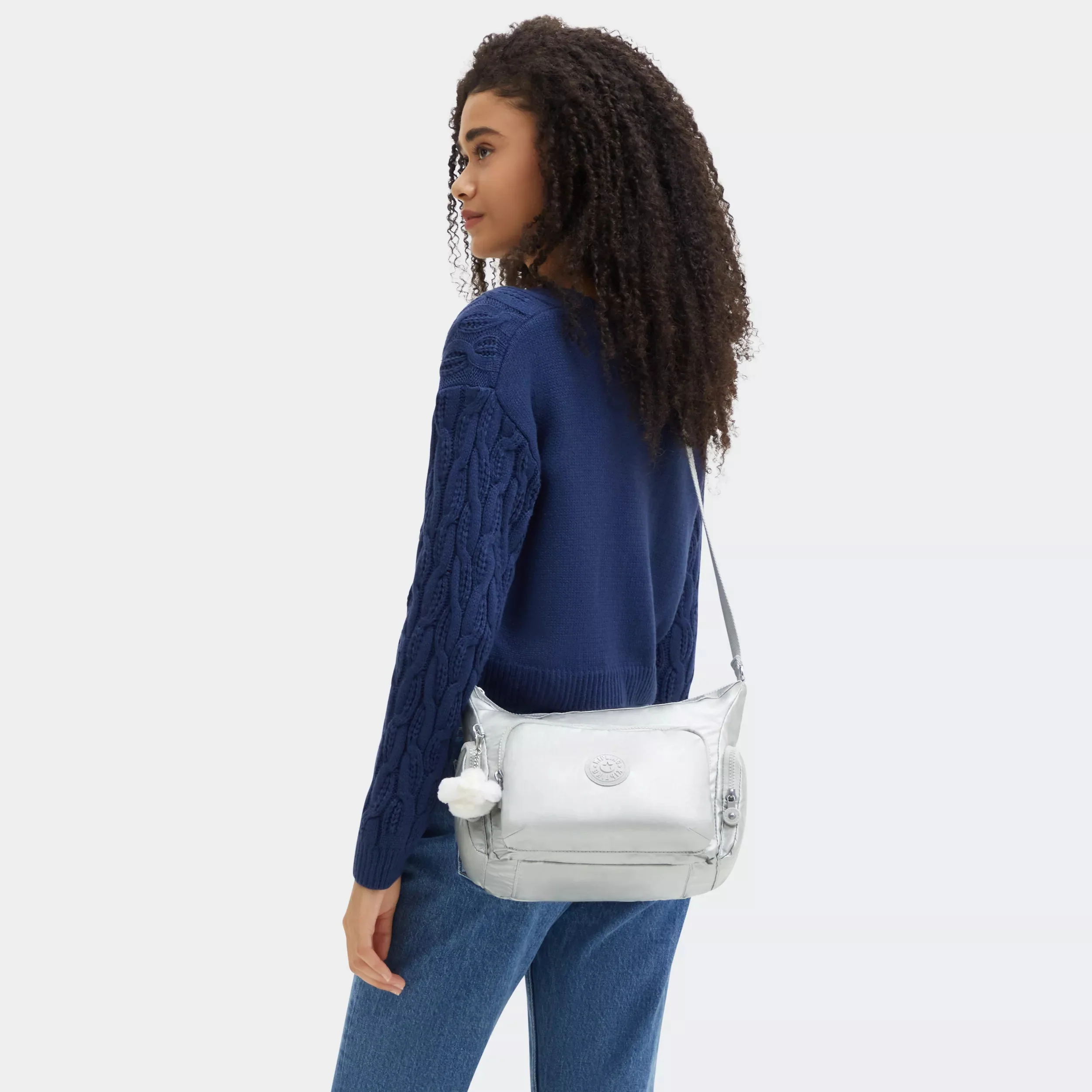 Gabb Small Metallic Crossbody Bag - Image 8