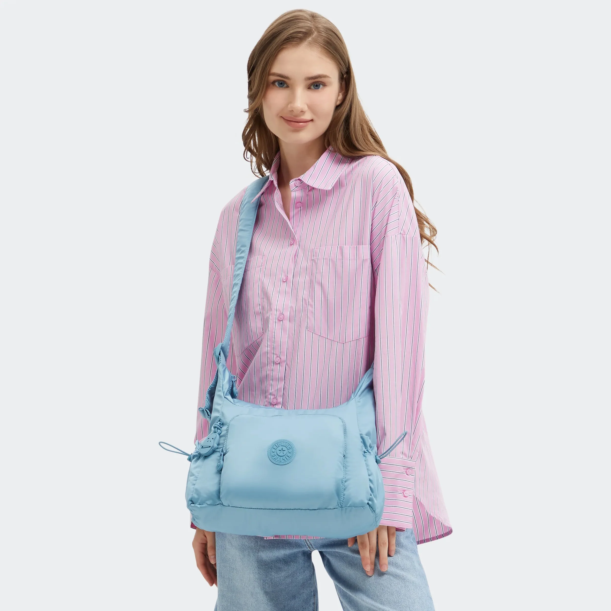 Gabb Small Smooth Satin Crossbody Bag - Image 7