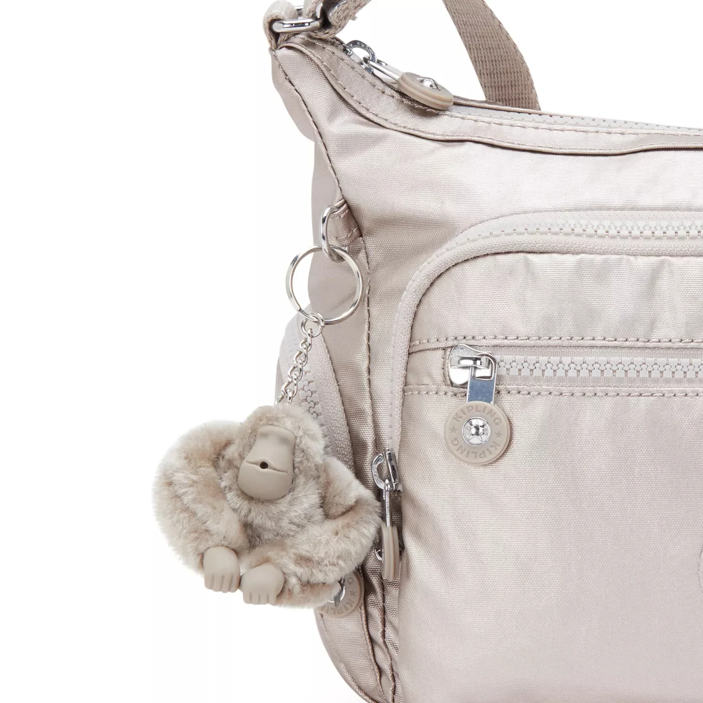 Gabbie Small Metallic Crossbody Bag - Image 5