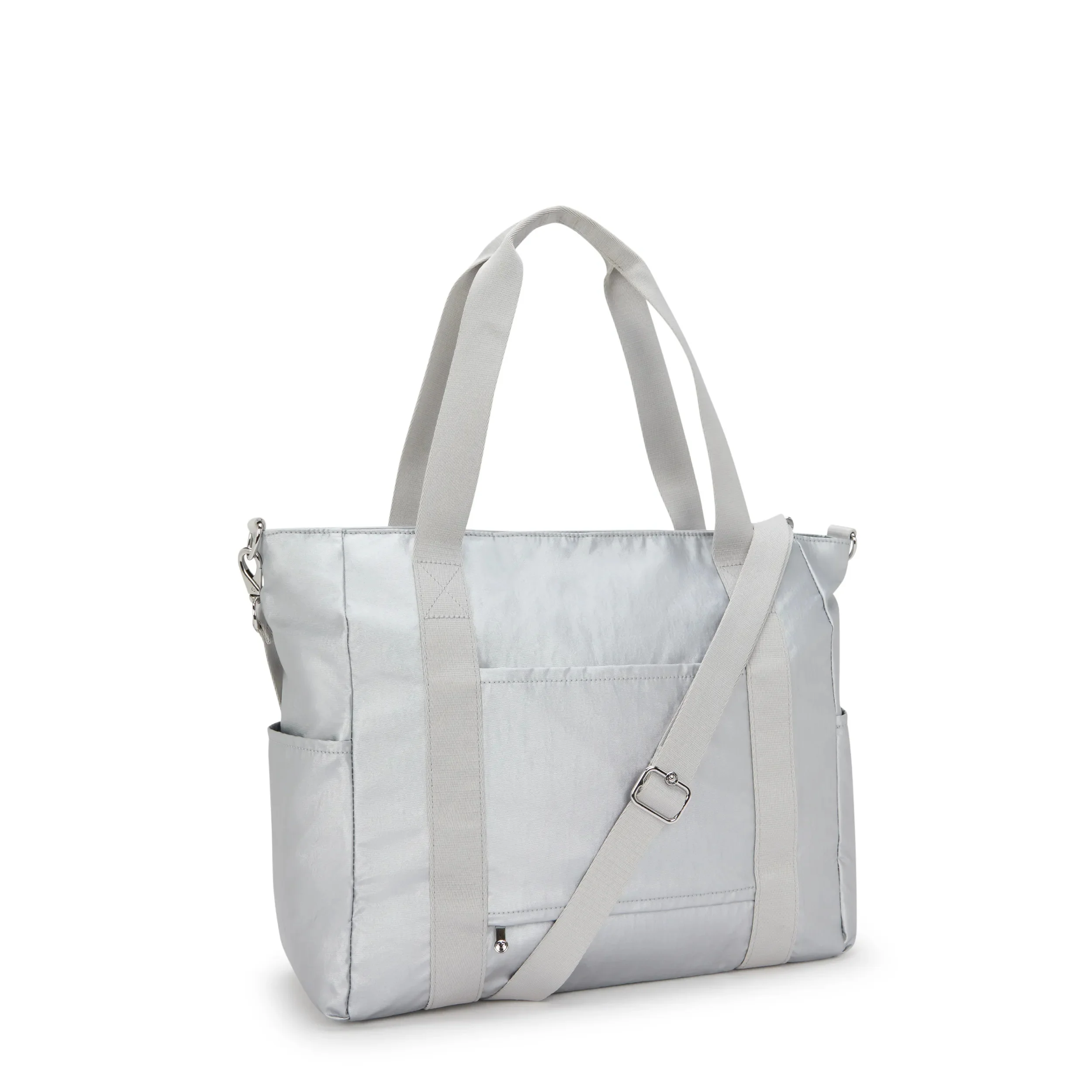 Jayla 15" Metallic Laptop Tote Bag - Image 2