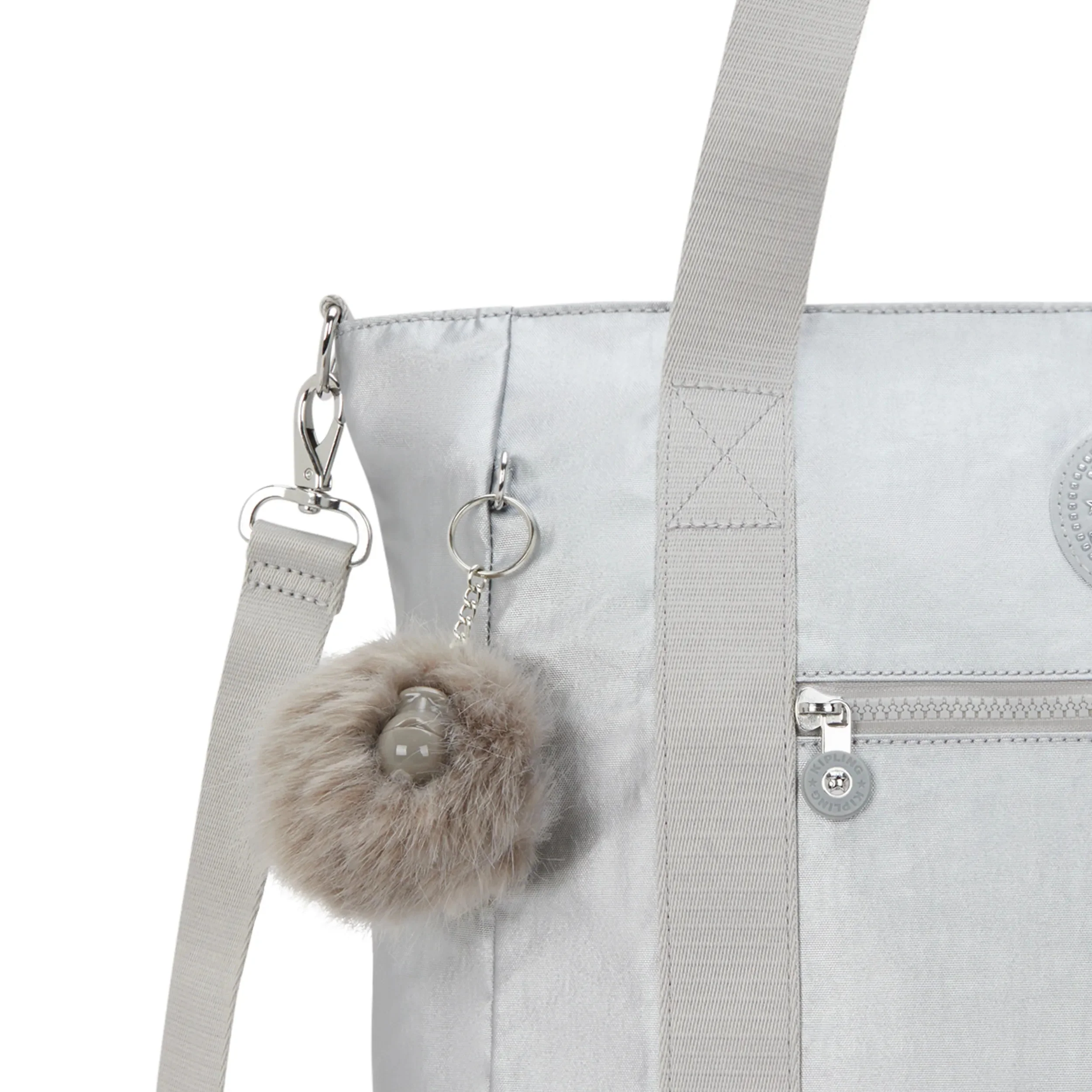 Jayla 15" Metallic Laptop Tote Bag - Image 5