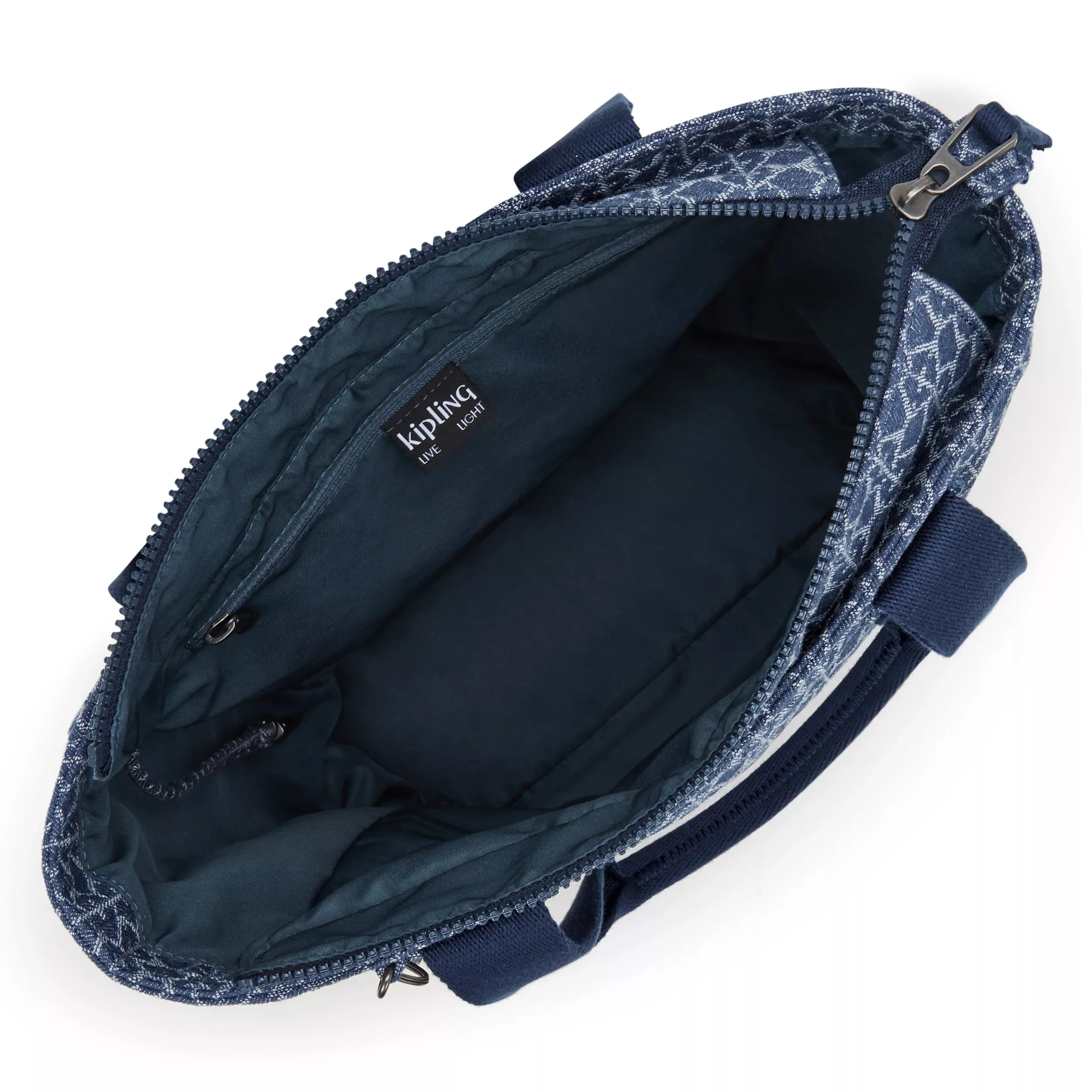 Jowns Printed Denim Tote Bag - Image 4