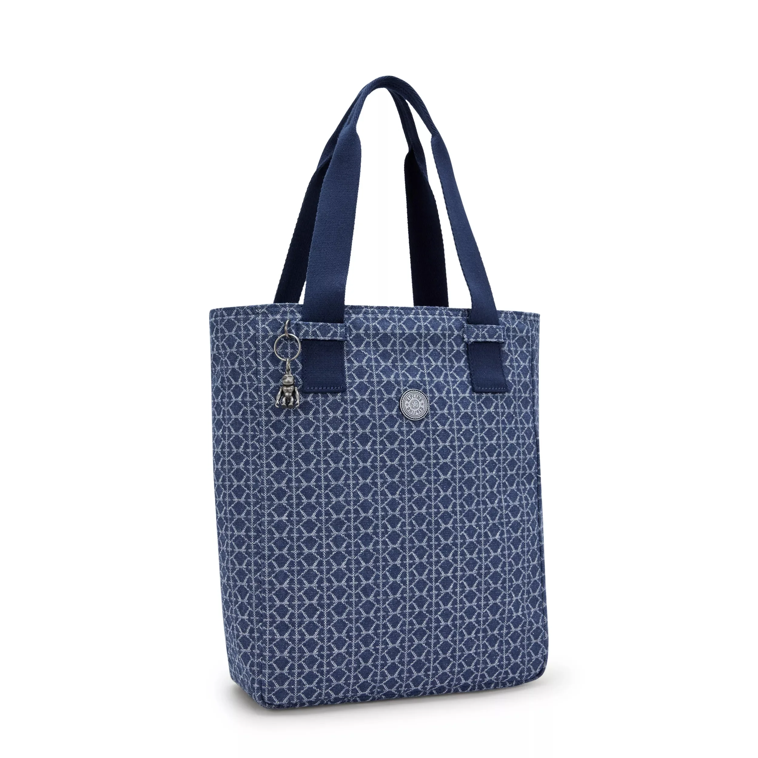 Jowns Printed Denim Tote Bag - Image 5