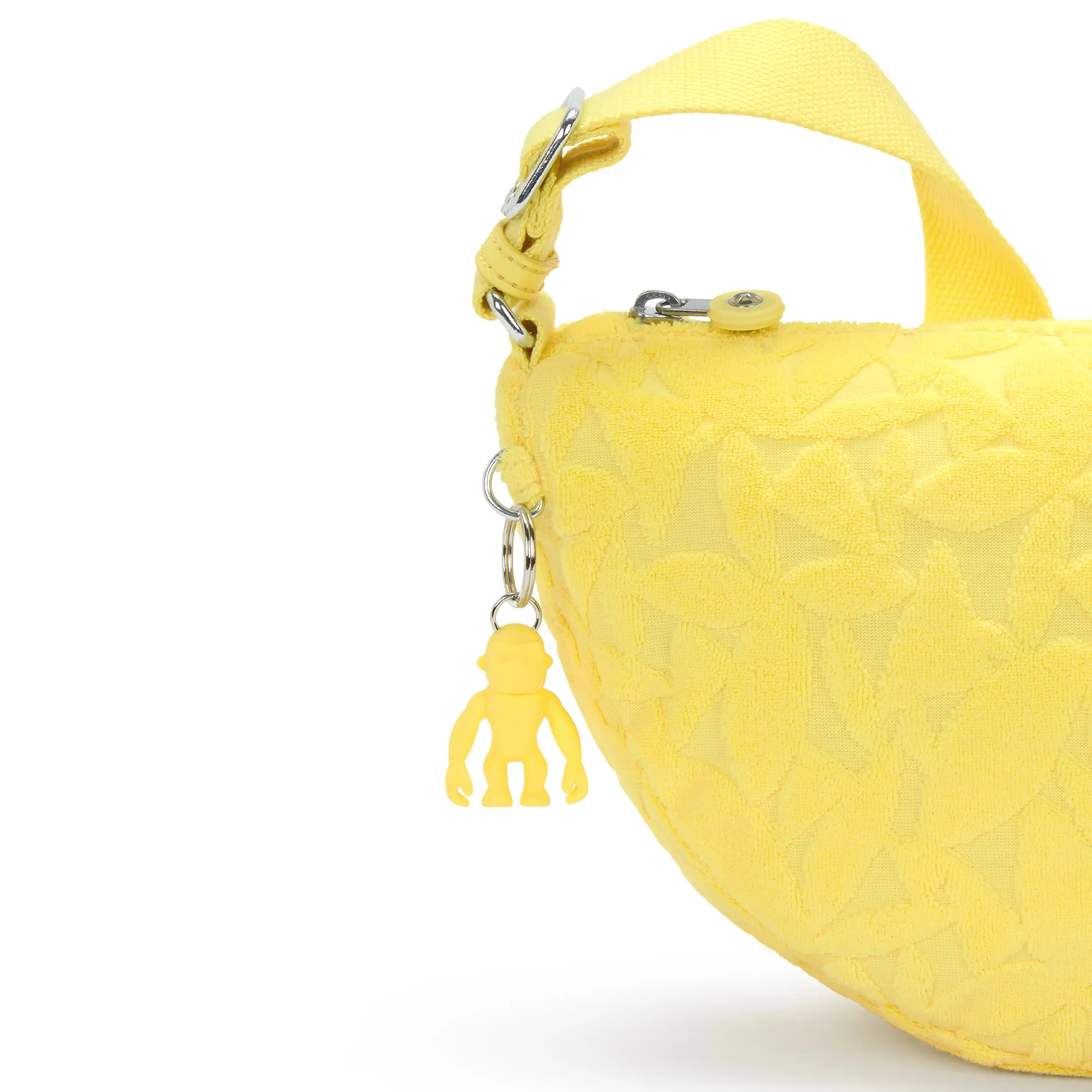 Julisa Terry Cloth Crescent Crossbody Bag - Image 6