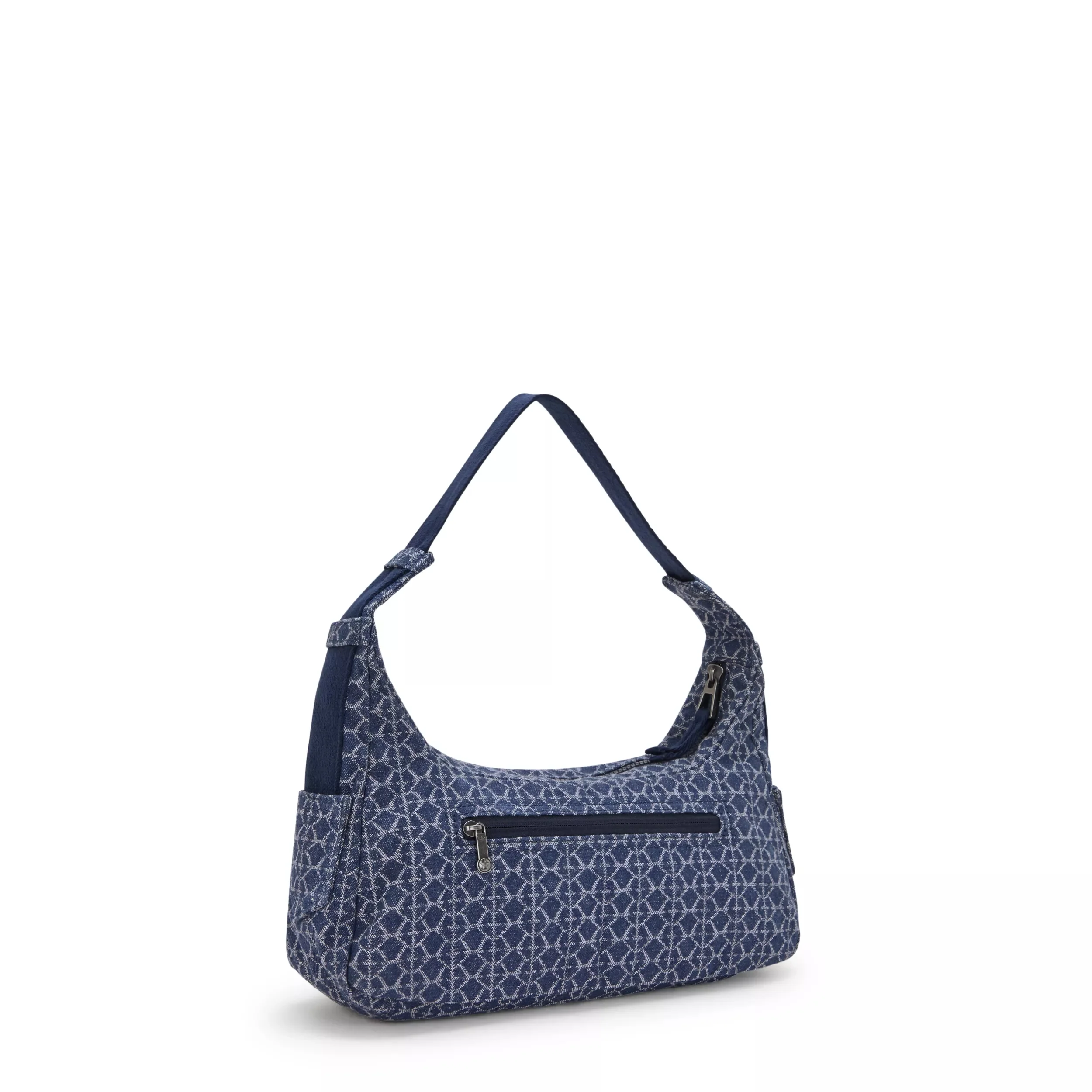 Karis Small Printed Denim Shoulder Bag - Image 3