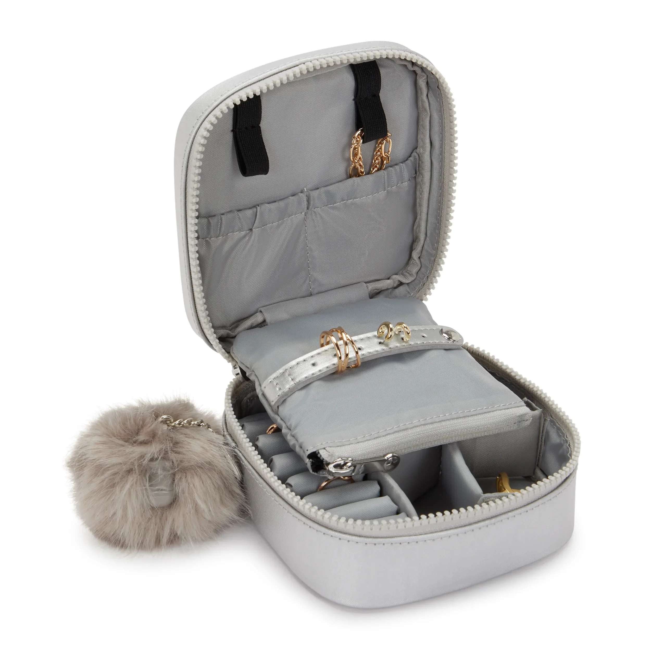 Luz Metallic Jewelry Pouch - Image 3