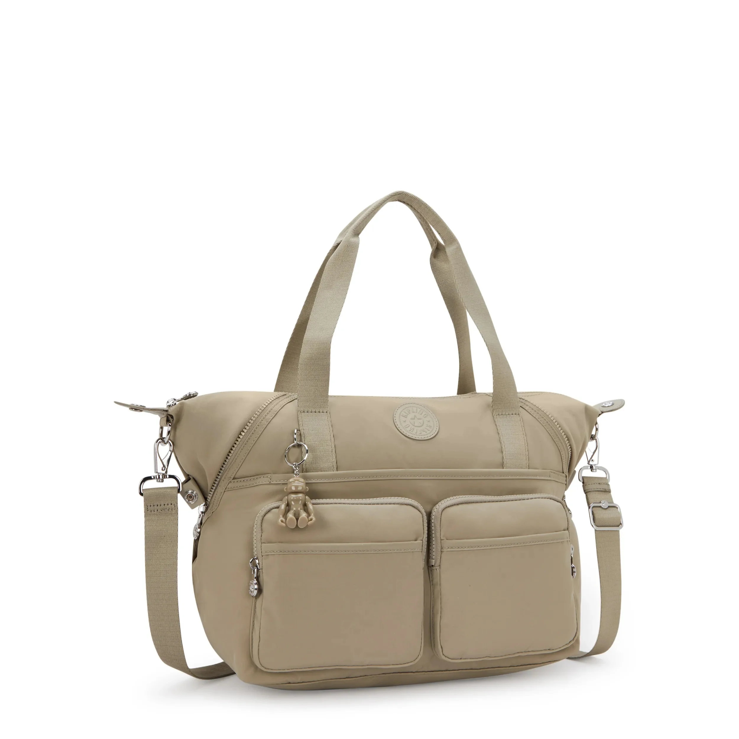 Art Duo Pocket Tote Bag - Image 4