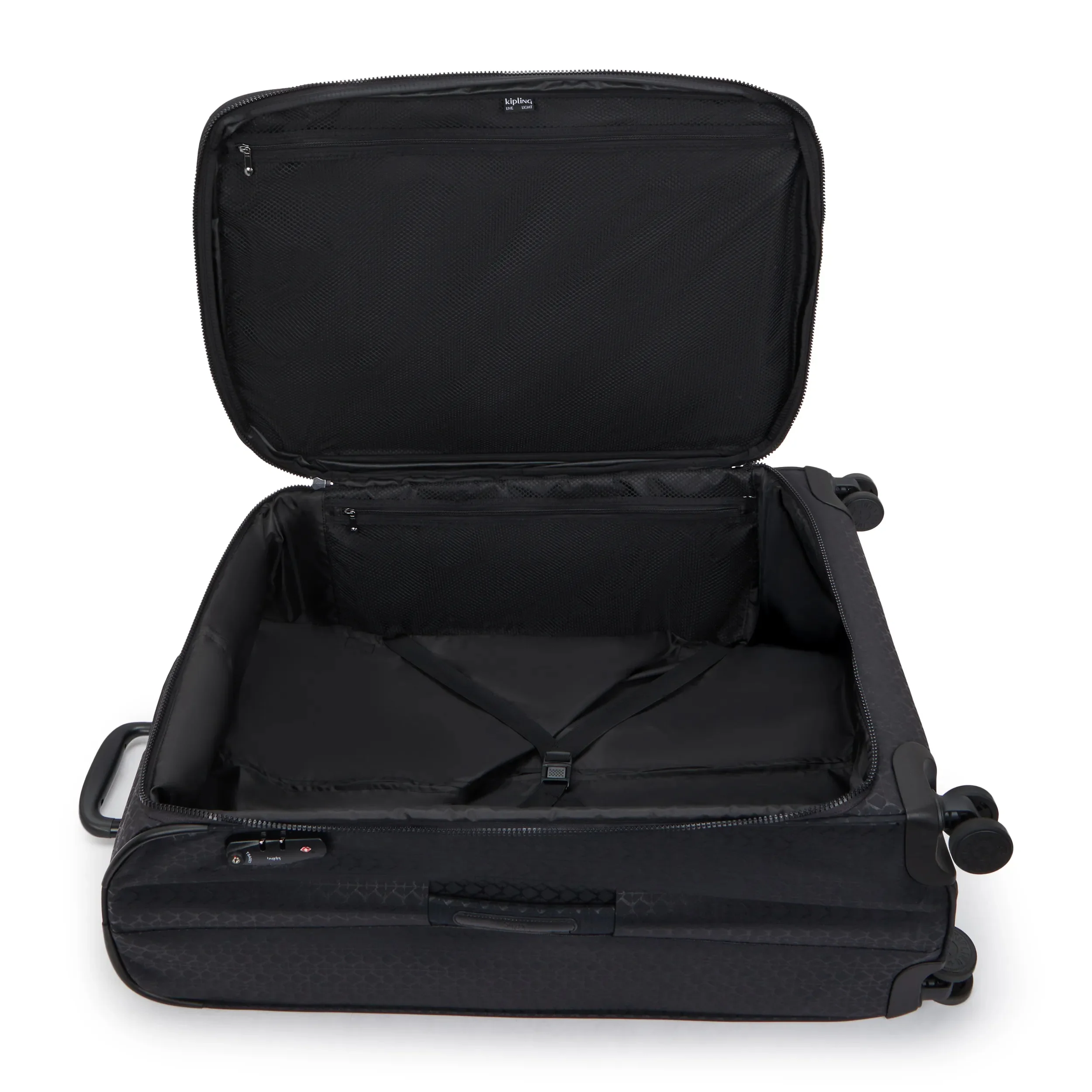 Youri Spin Large Printed 4 Wheeled Rolling Luggage - Image 4