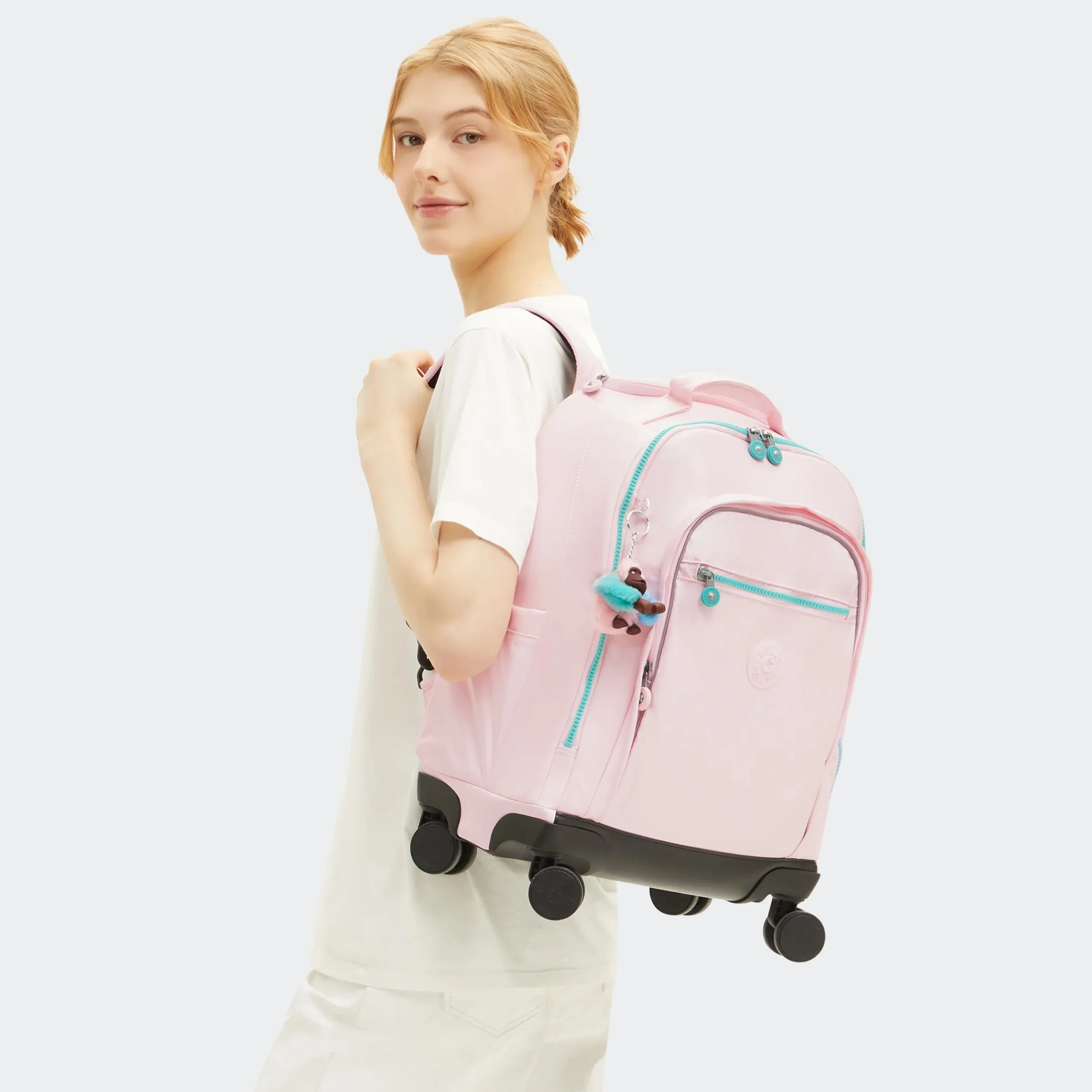 New Zea Metallic 15" Laptop Rolling Backpack - Image 7
