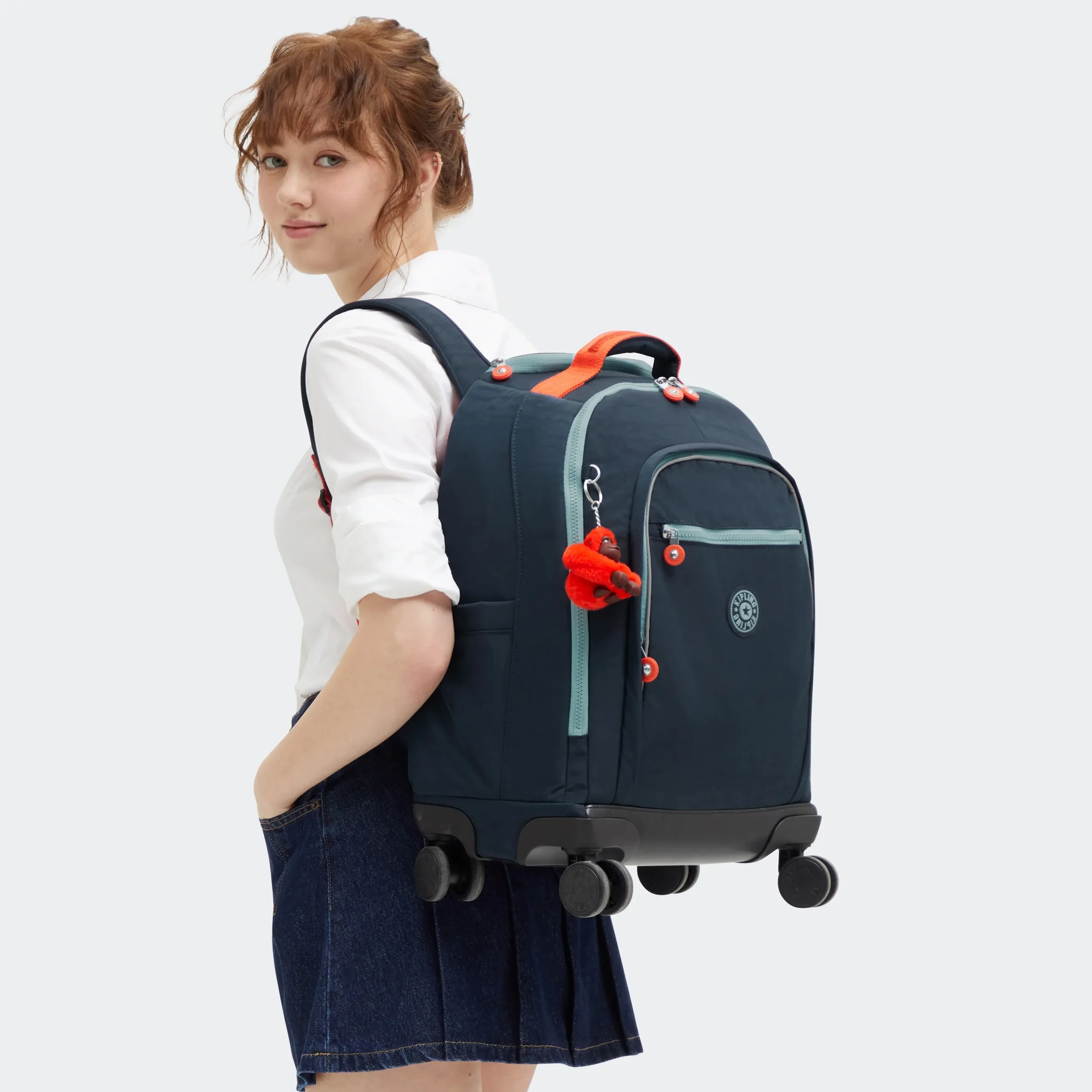 New Zea 15" Laptop Rolling Backpack - Image 2