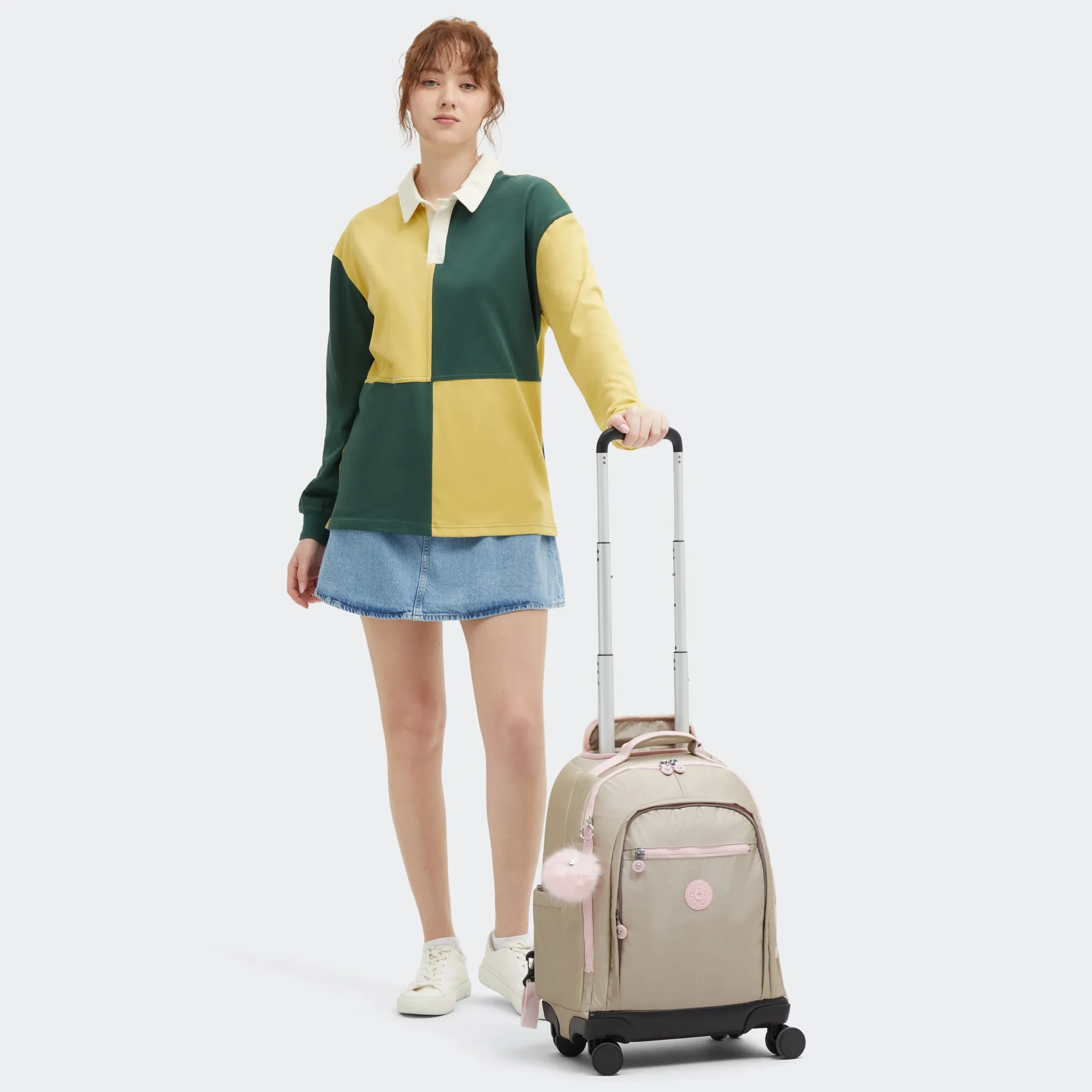 New Zea Metallic 15" Laptop Rolling Backpack - Image 2