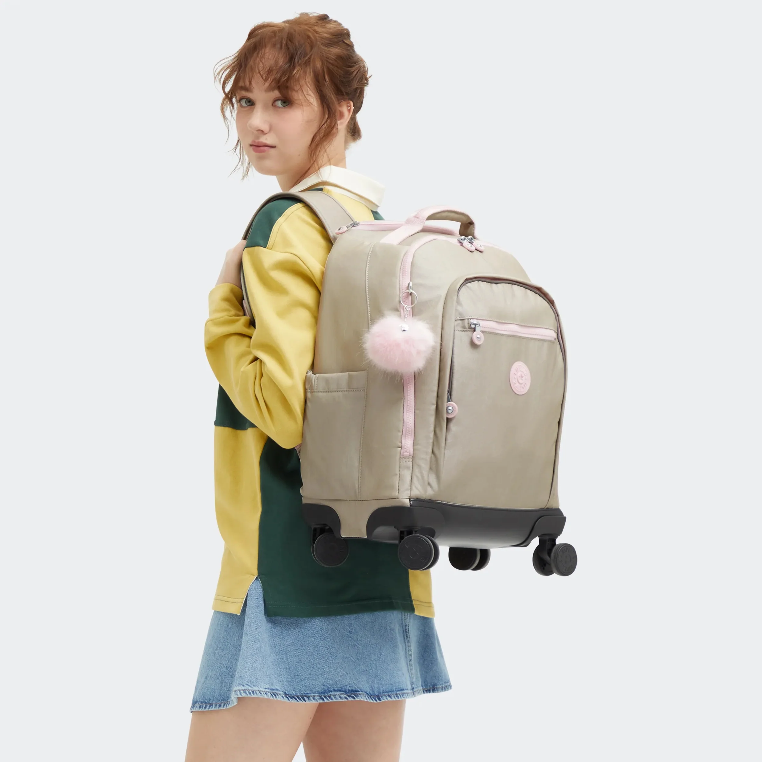 New Zea Metallic 15" Laptop Rolling Backpack - Image 7
