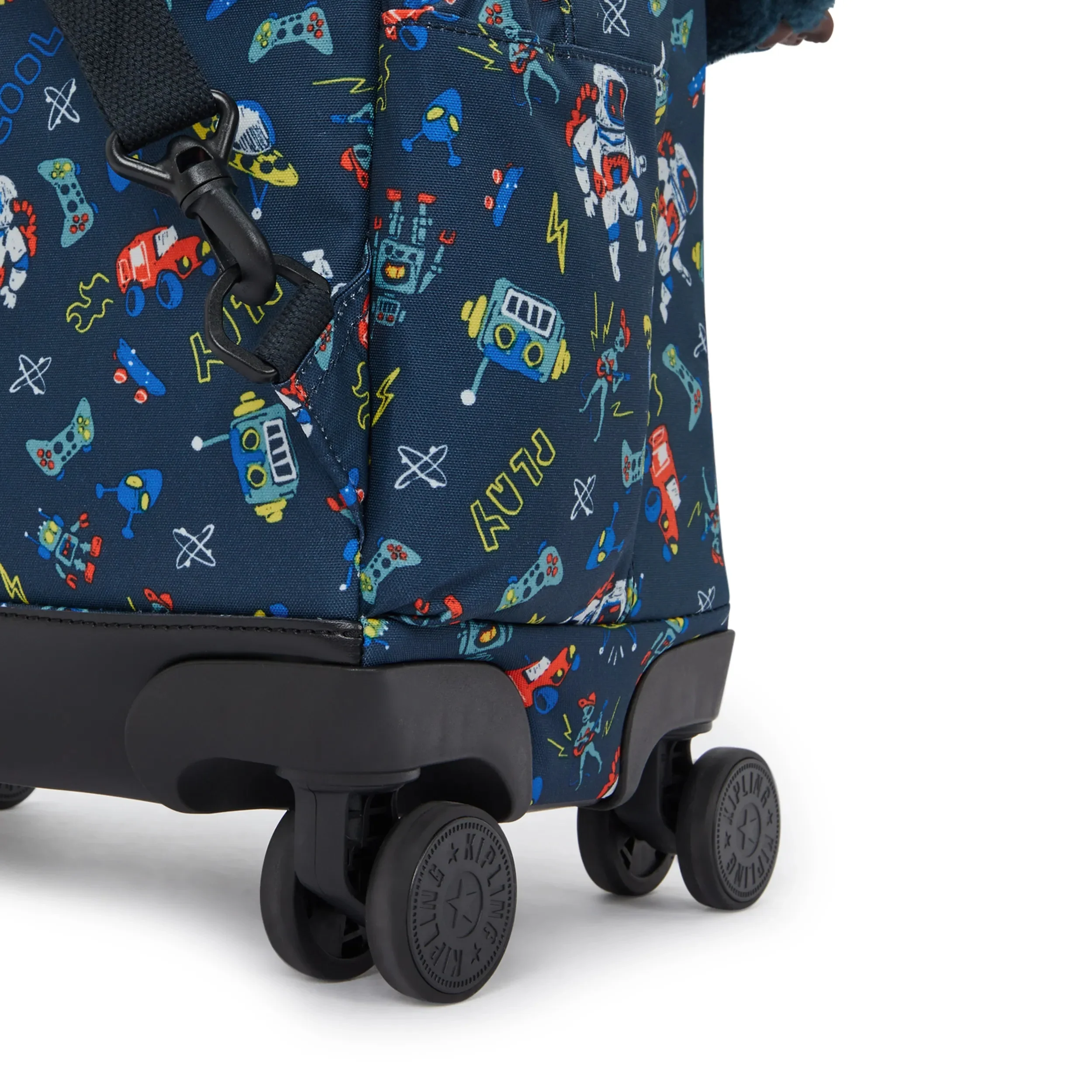 New Zea Printed 15" Laptop Rolling Backpack - Image 6
