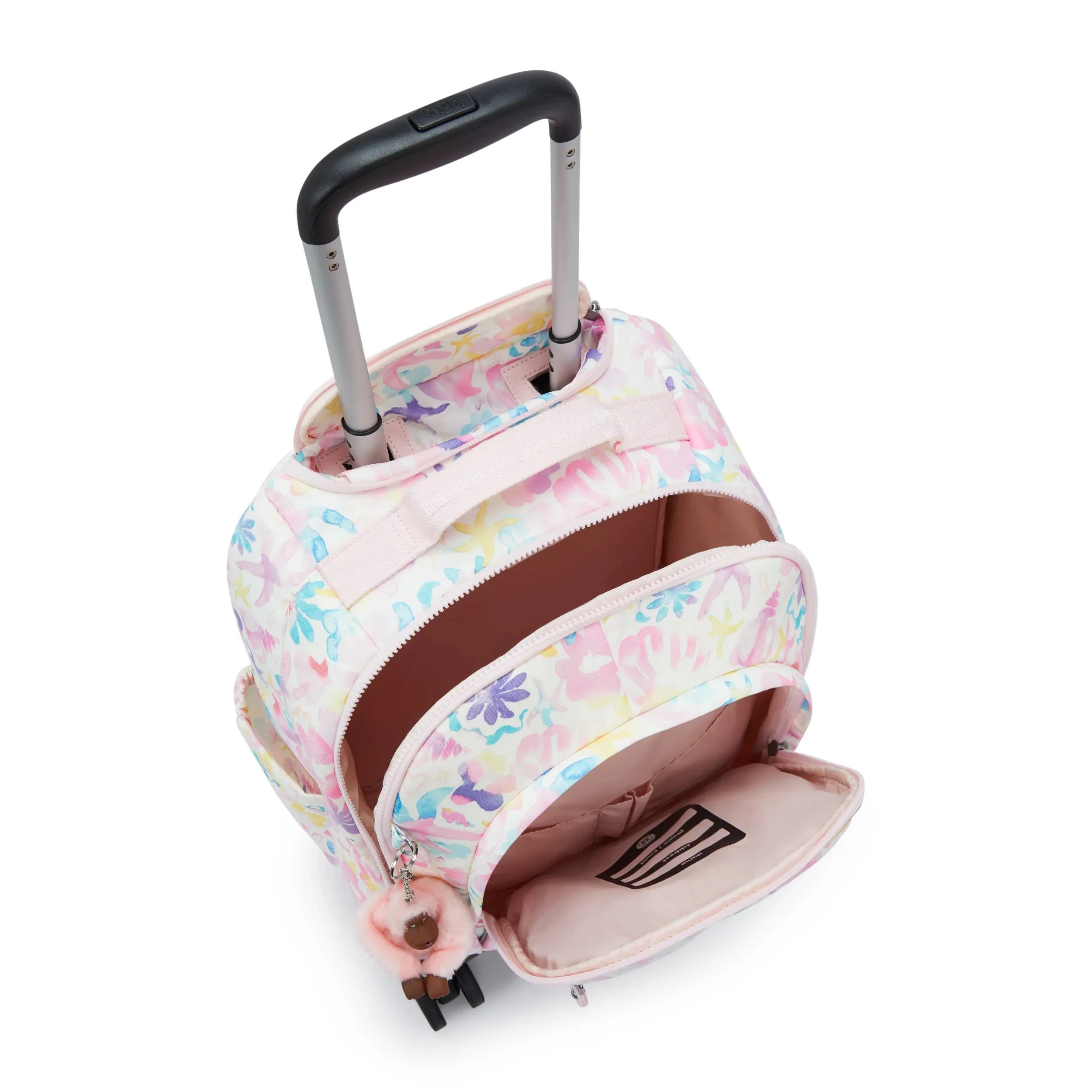 New Zea Printed 15" Laptop Rolling Backpack - Image 4