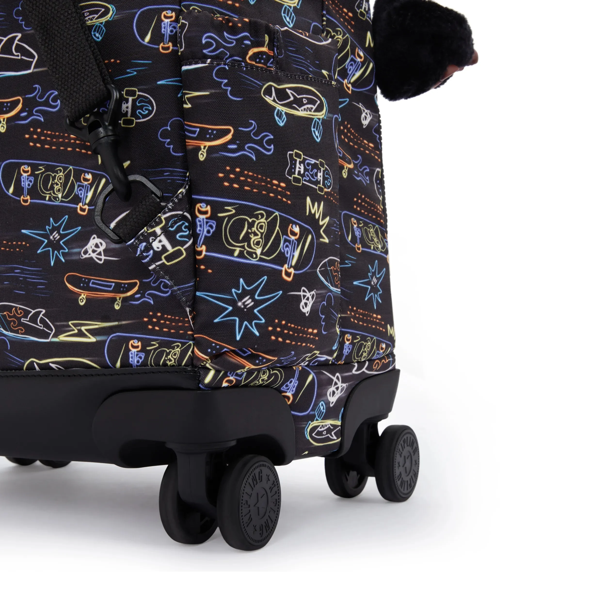 New Zea Printed 15" Laptop Rolling Backpack - Image 6