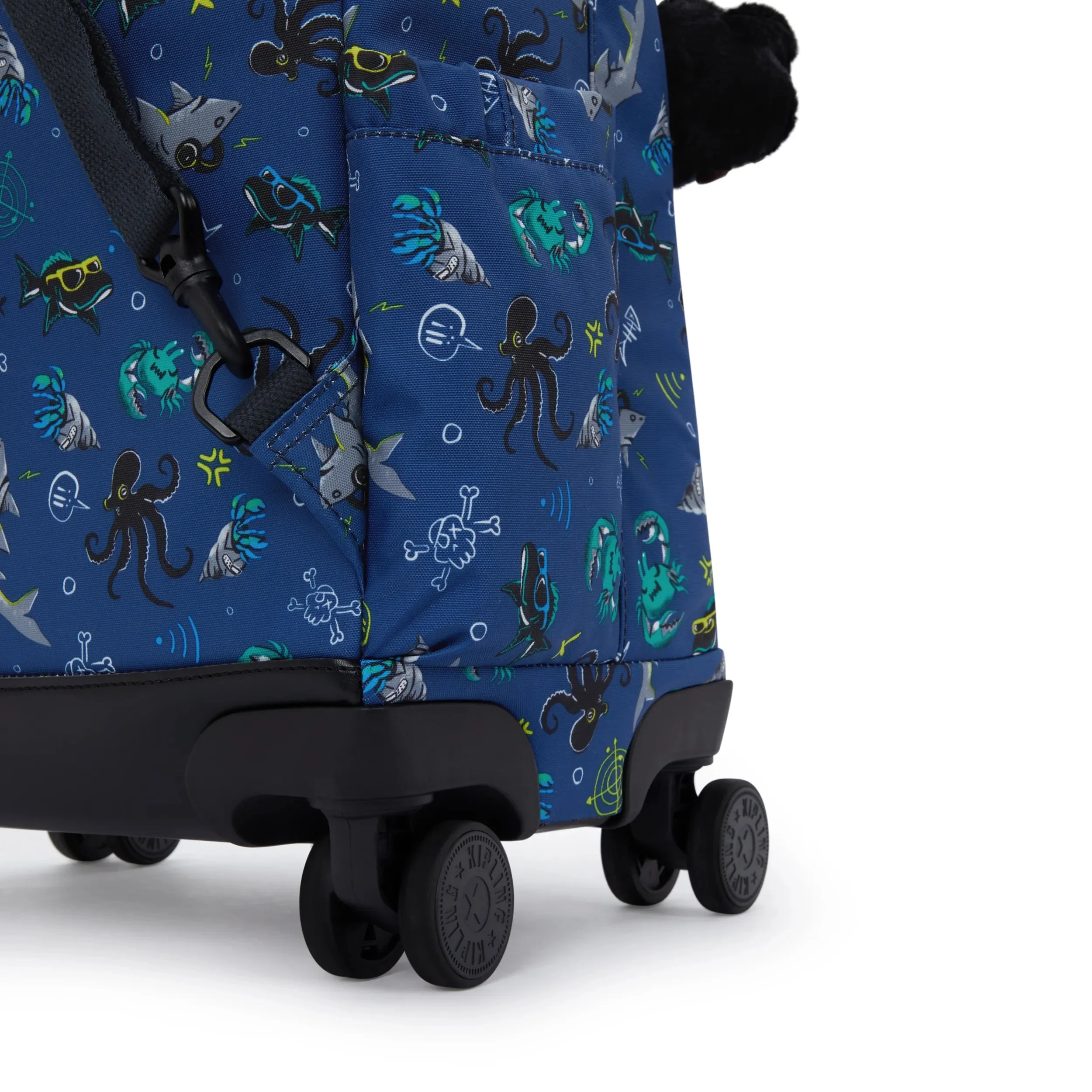 New Zea Printed 15" Laptop Rolling Backpack - Image 6