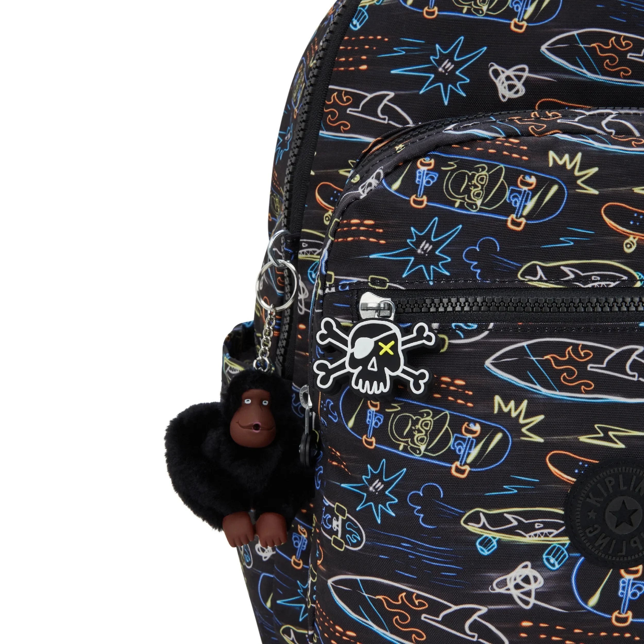 Pirate Skull Zipper Puller - Image 2