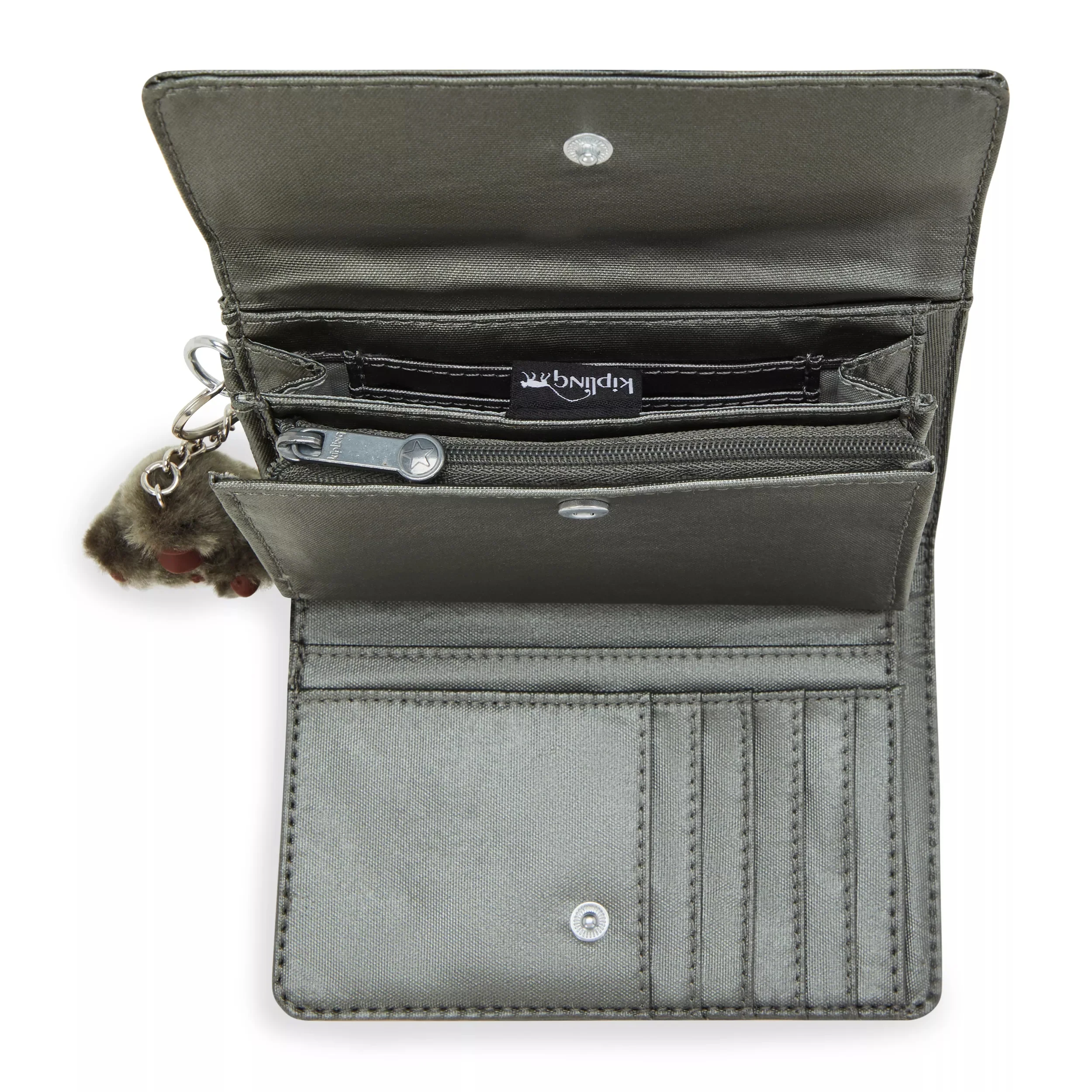 Pixi Medium Metallic Organizer Wallet - Image 3