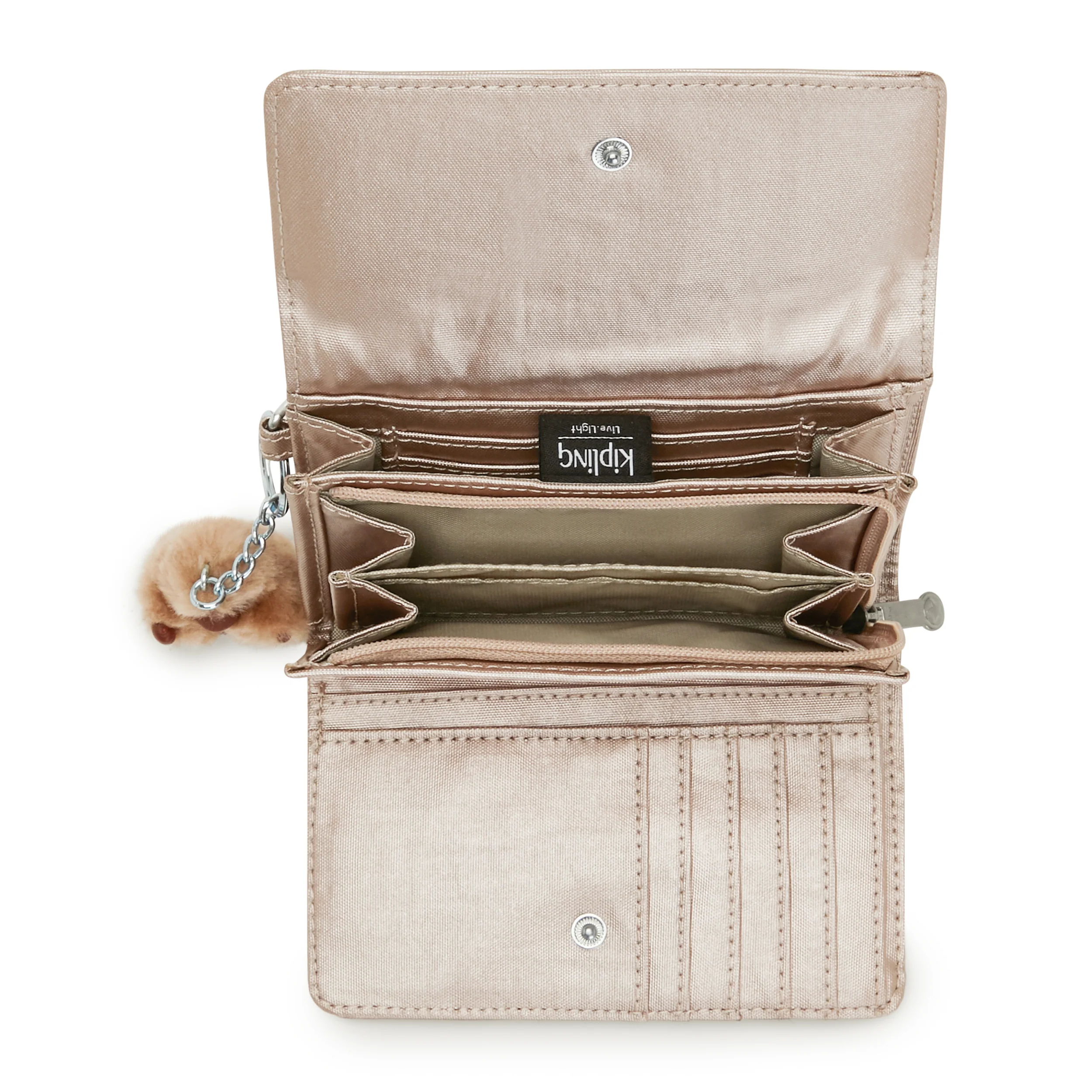 Pixi Medium Metallic Organizer Wallet - Image 6
