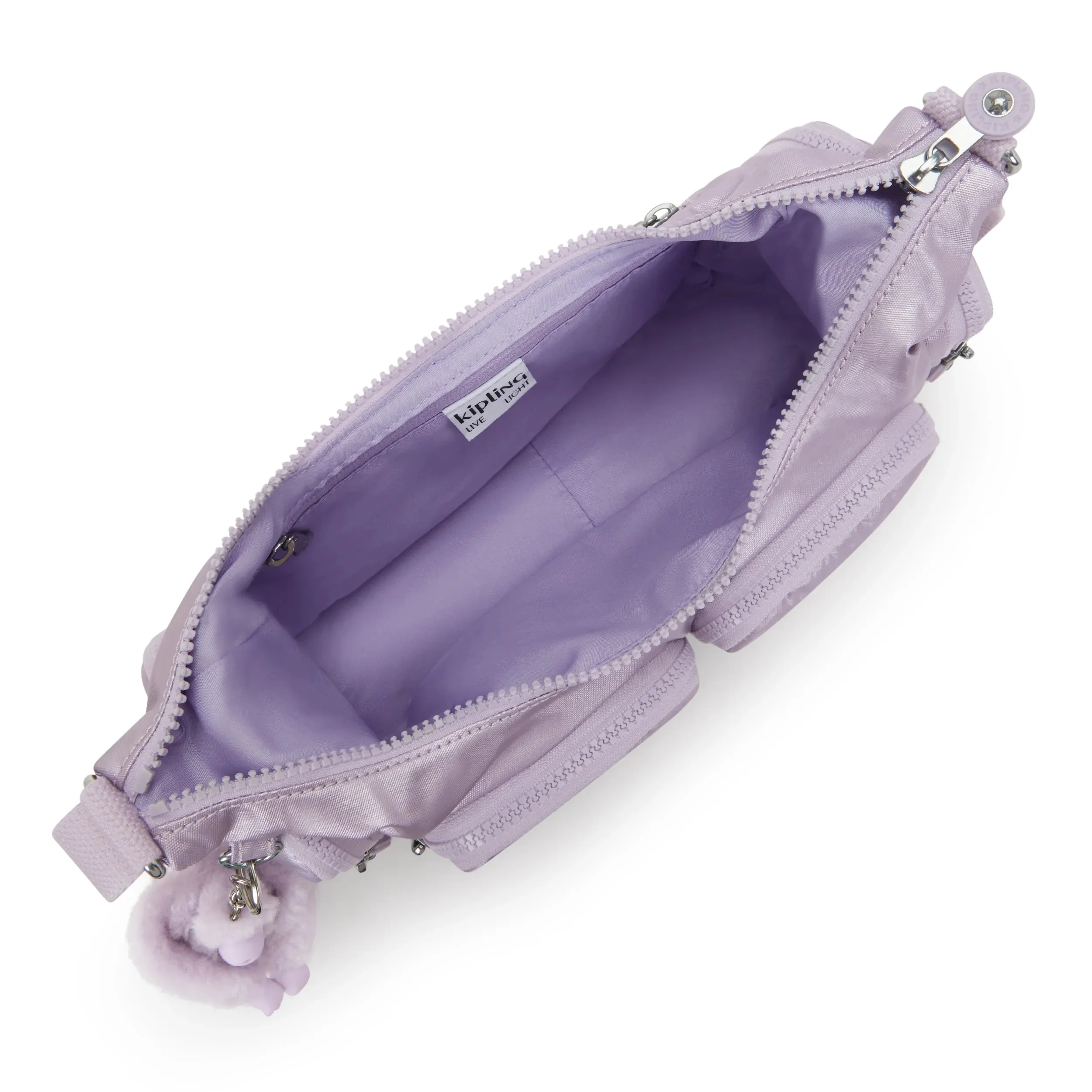 Rikka Small Metallic Crossbody Bag - Image 4